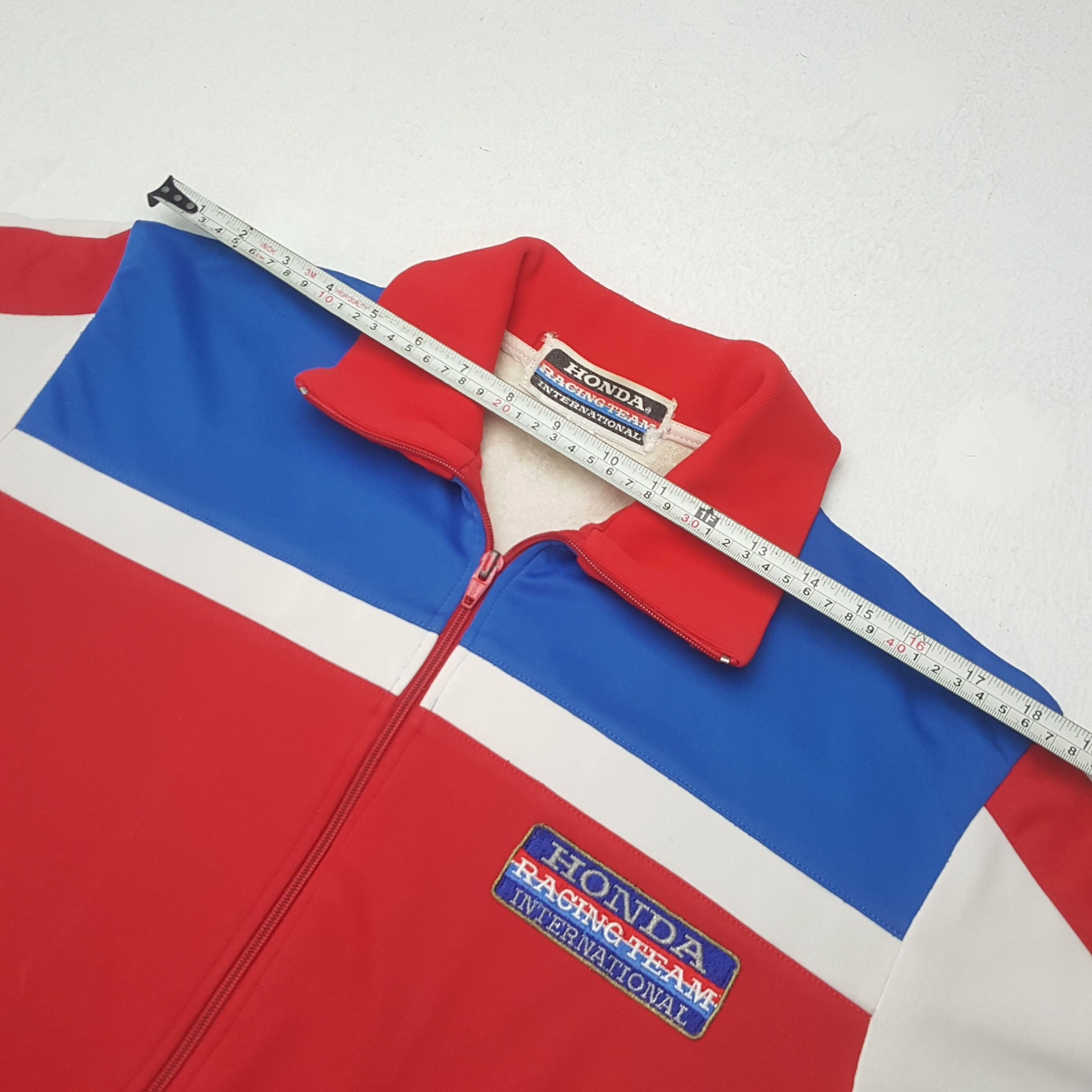 Honda × Vintage Vintage Honda Racing Team International Zipper Sport Jacket Size US S / EU 44-46 / 1 - 6 Thumbnail