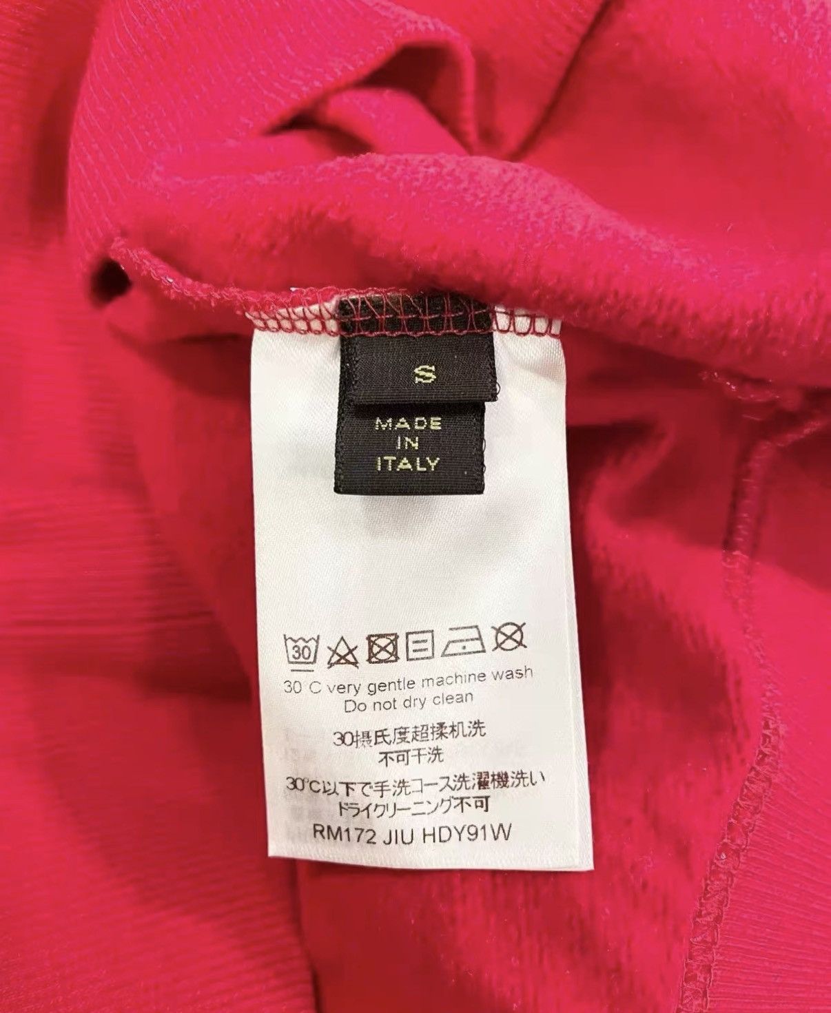 Louis Vuitton Louis Vuitton Supreme Collaboration Red Monogram Hoodie J33 Size S / US 4 / IT 40 - 7 Thumbnail