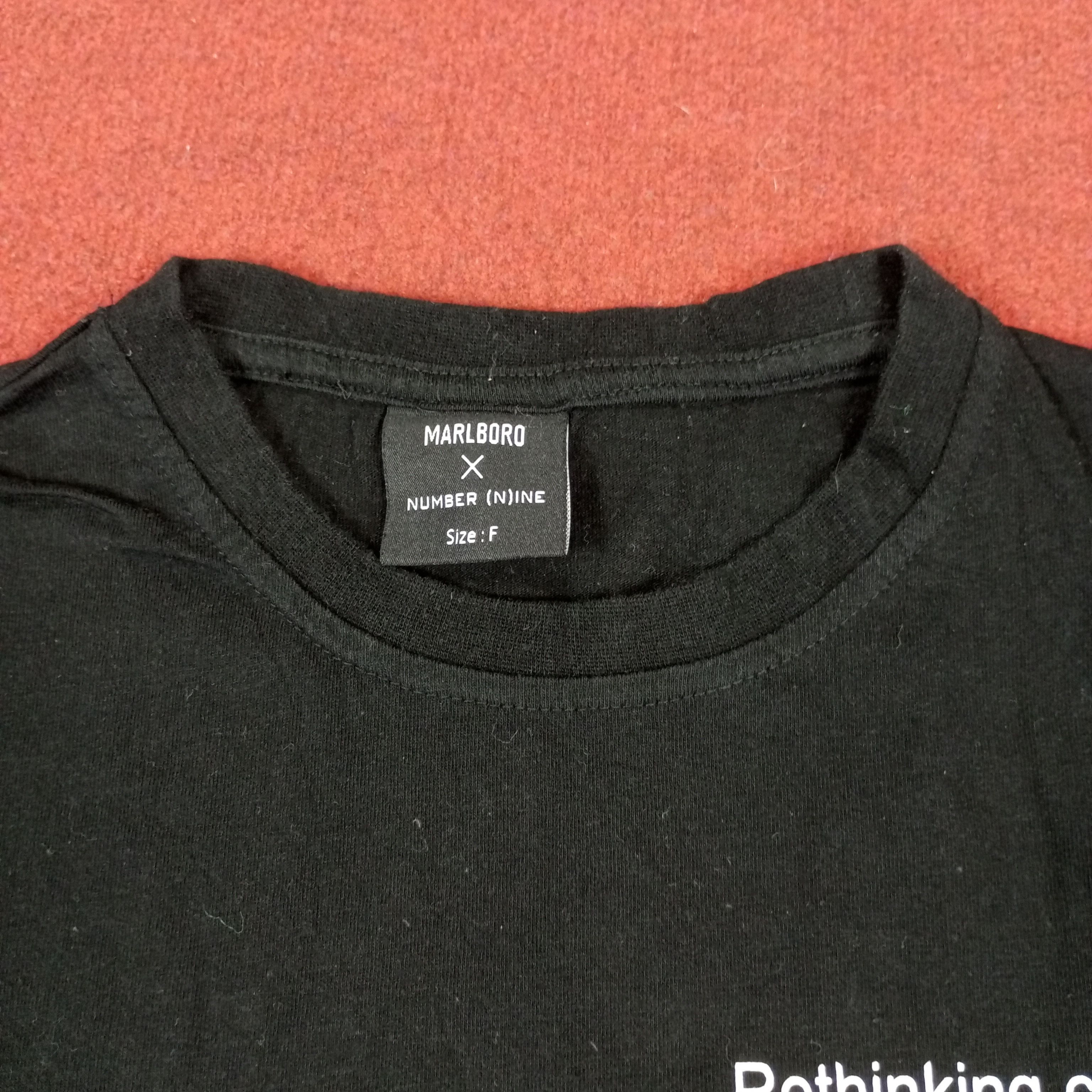 Number (N)ine Marlboro X Number Nine Japanese Brand Designer Tshirt Size US M / EU 48-50 / 2 - 5 Thumbnail