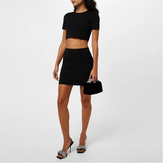 Alexander Wang o1g2r1mq0824 Mini Skirts in Black Size 29" - 6 Thumbnail