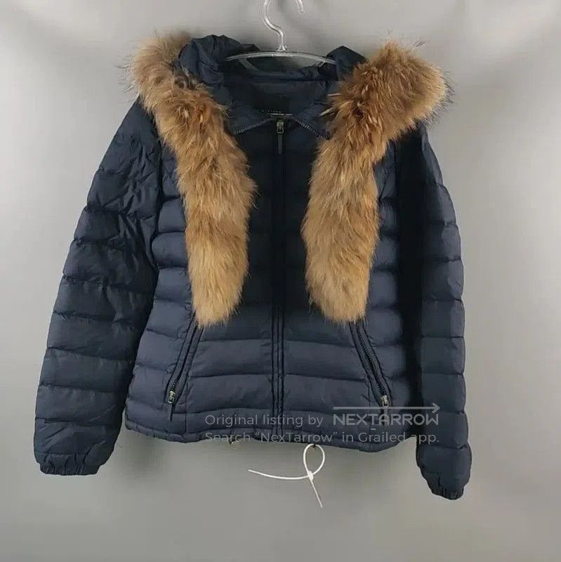 Max Mara MaxMara Navy Winter Down Jacket for Women . Size S / US 4 / IT 40 - 1 Thumbnail