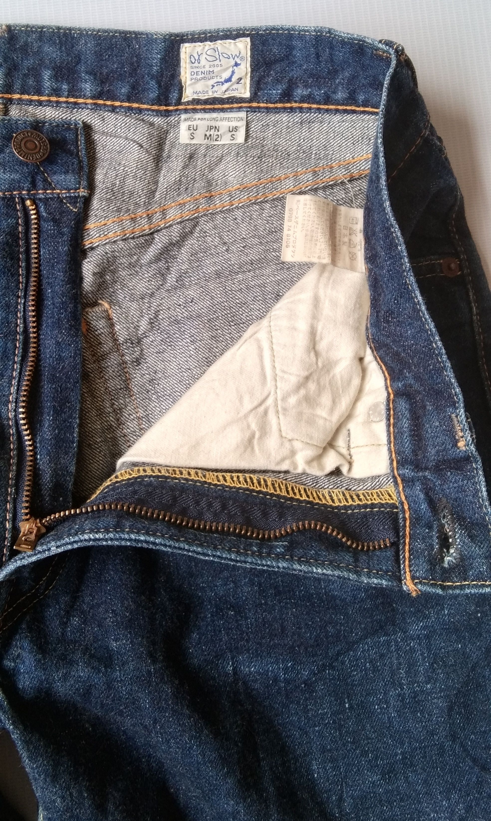 Orslow Orslow selved straight blu denim Size US 32 / EU 48 - 5 Thumbnail