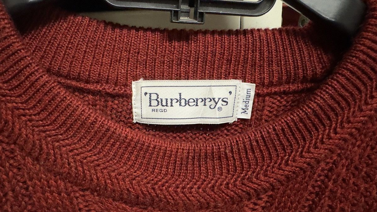Burberry Vintage Burberry Knit Sweater Size US M / EU 48-50 / 2 - 4 Thumbnail