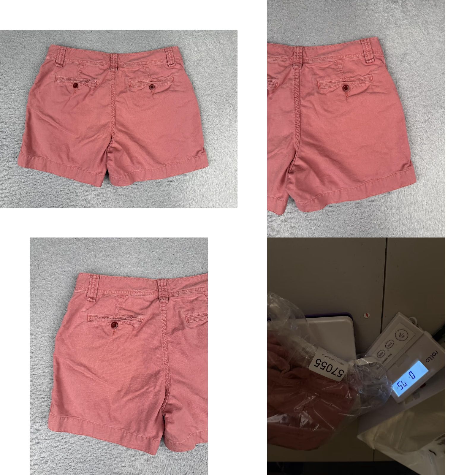 Polo Ralph Lauren Polo Jeans Company Shorts Womens 8 Pink Chino Flat Front Summer 28x5 Tailored Casual Womens Size 30" / US 8 / IT 44 - 9 Thumbnail