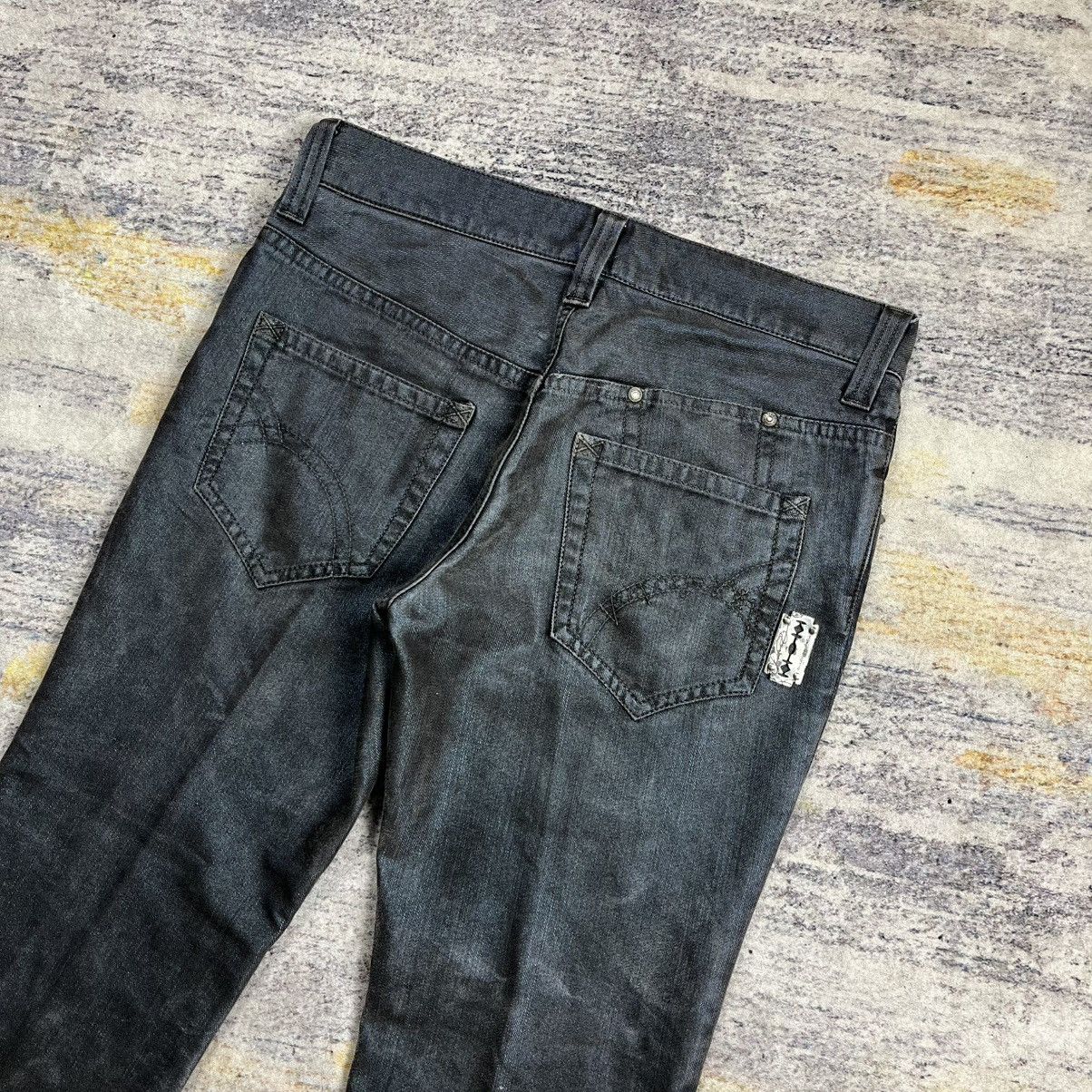 Isamu Katayama Backlash Kyoji Maruyama shimmer boot cut denim pants Size US 34 / EU 50 - 2 Thumbnail