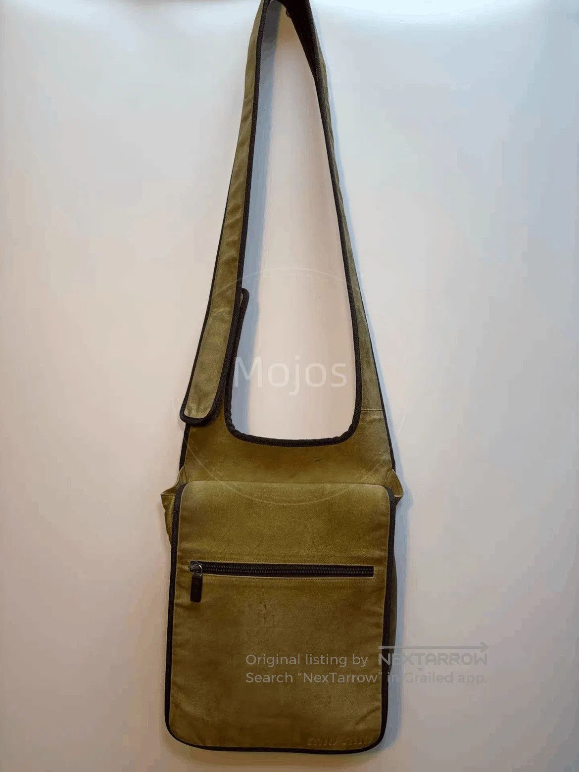 Miu Miu Vintage Miu Miu 99AW Suede Shoulder Bag. Size ONE SIZE - 1 Thumbnail