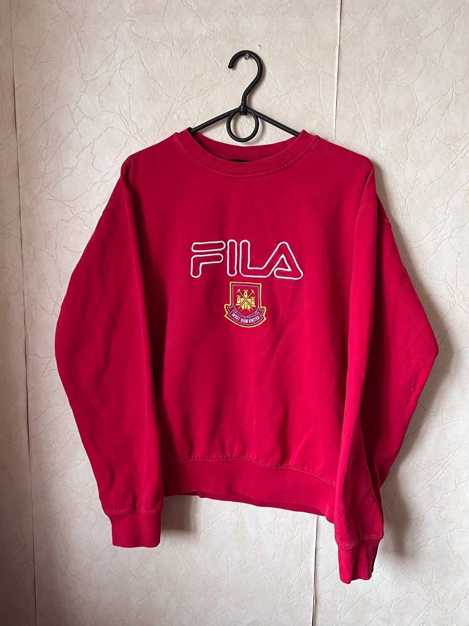 Fila × Vintage Vintage Fila West Ham United Premier League Crewneck 00s Size US S / EU 44-46 / 1 - 6 Thumbnail