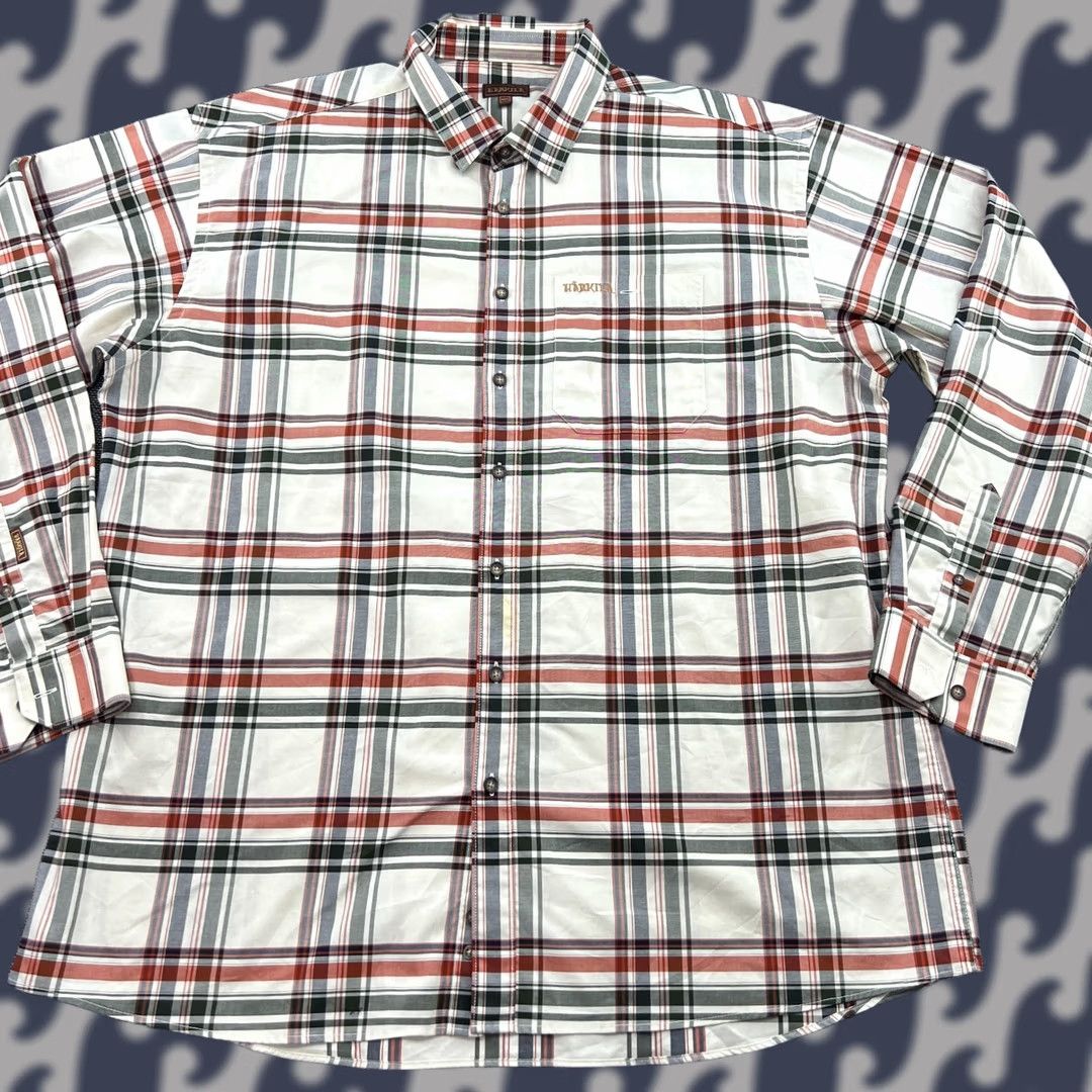 Vintage Harkila Button Up Shirt Mens 3XL Long Sleeves Plaid Check Hunting Outdoor Shirt Mens 3XL Plaid Harkila Button Up Size US XXL / EU 58 / 5 - 1 Thumbnail