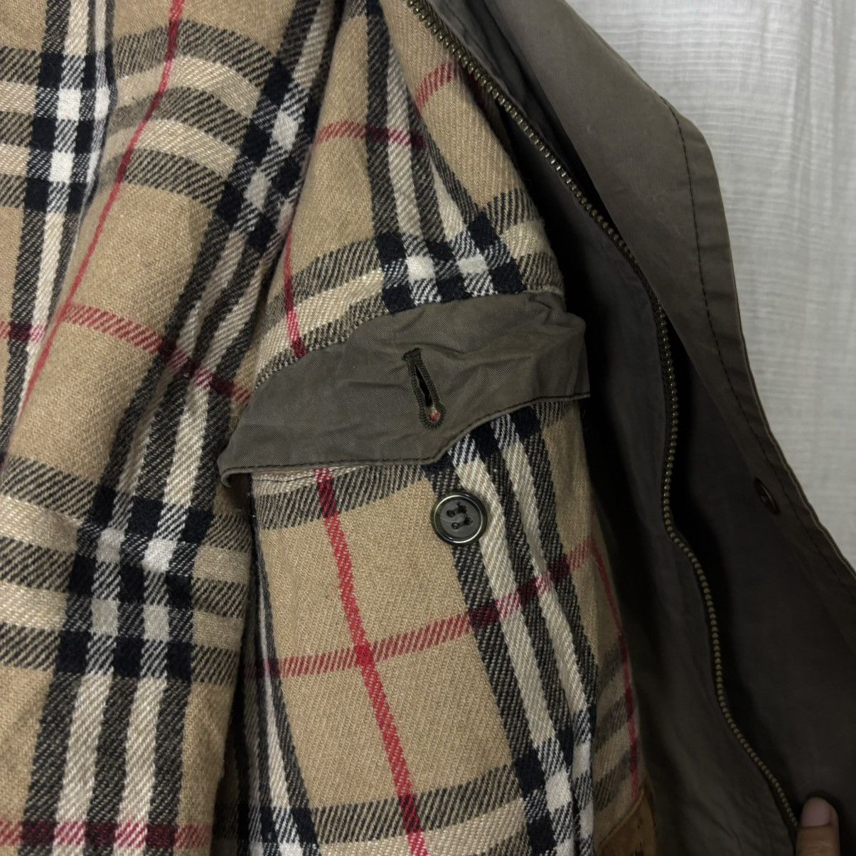 Burberry × Vintage VINTAGE BURBERRY JACKET Size US XL / EU 56 / 4 - 14 Thumbnail