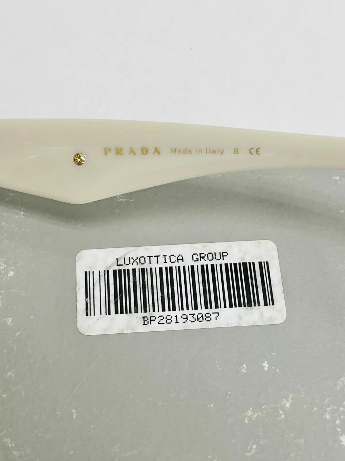 Prada PRADA 14S Cinema ORNATE SAFFIANO LEATHER PR14SS Sunglasses Size ONE SIZE - 6 Thumbnail