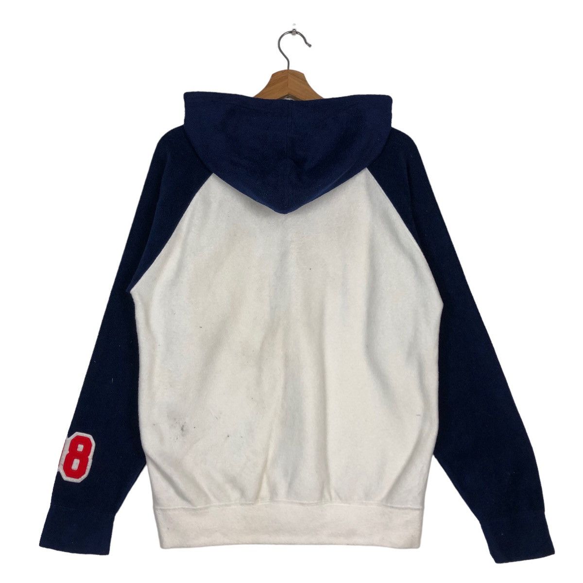 🔥Hoodie Michigan 08 Big Logo Spell Out Japan Made