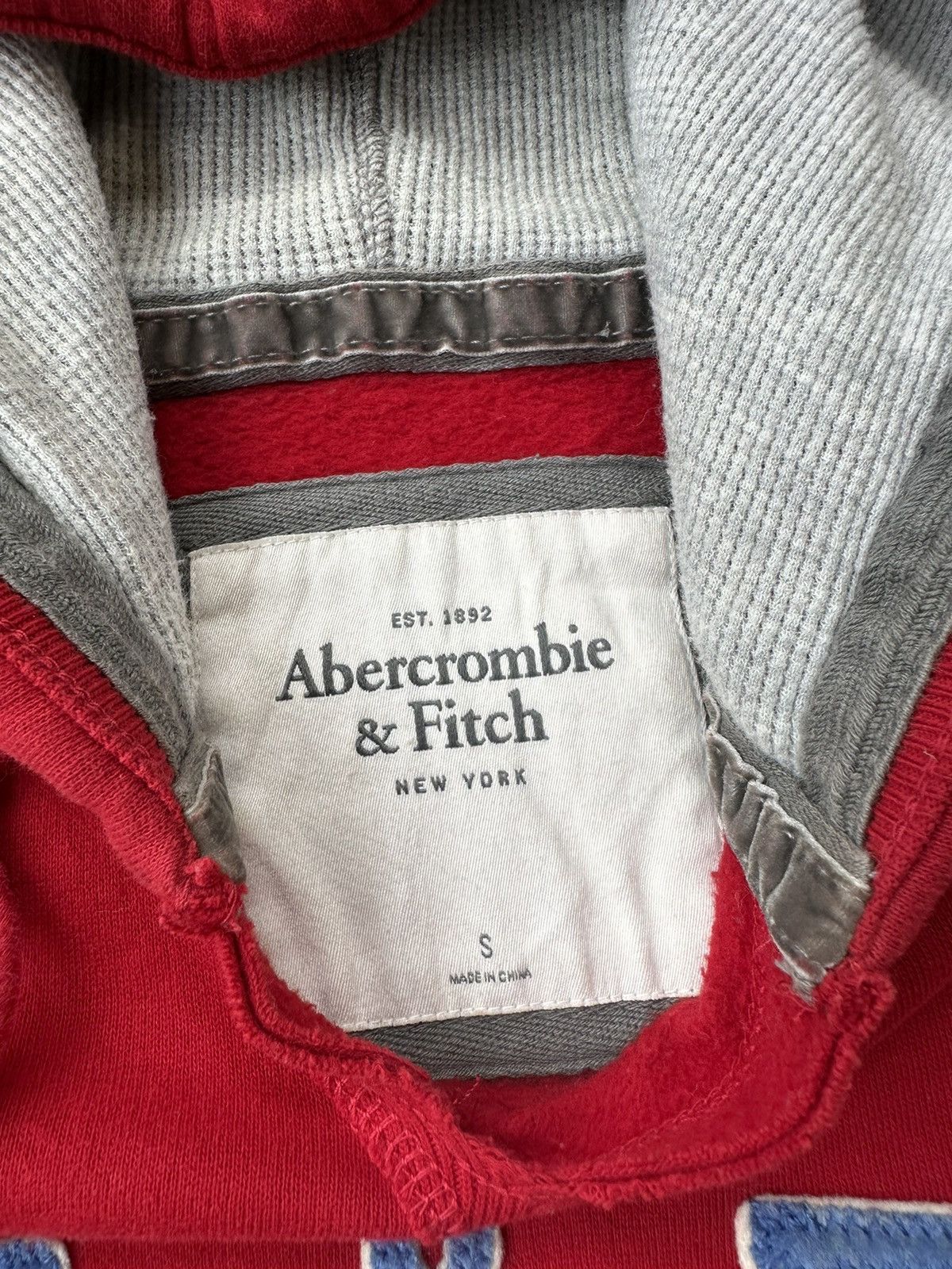 Abercrombie & Fitch IF SIX WAS NINE LGB STYLE DISTRESSED HOODIE ABERCROMBIE Size US S / EU 44-46 / 1 - 6 Thumbnail