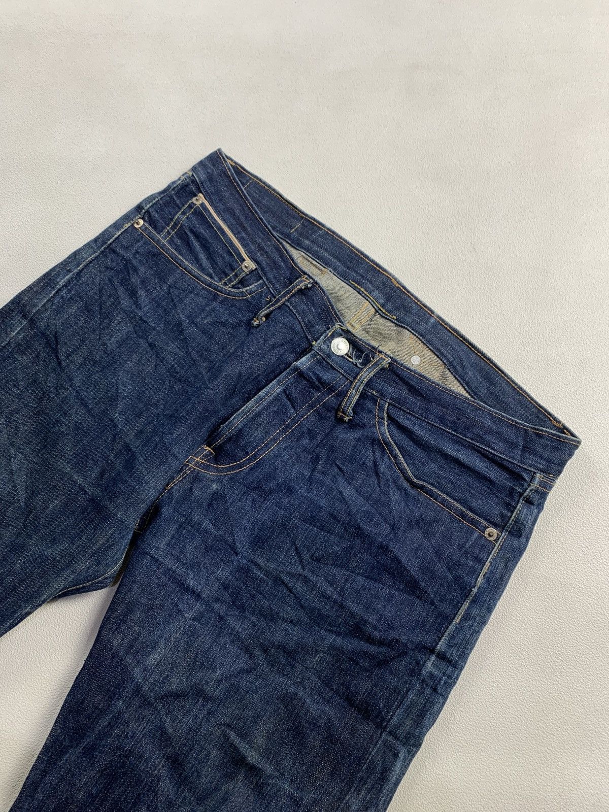 Levi's Vintage Clothing Levis 501XX Big E BuckleBack Jeans pants Size US 34 / EU 50 - 6 Thumbnail