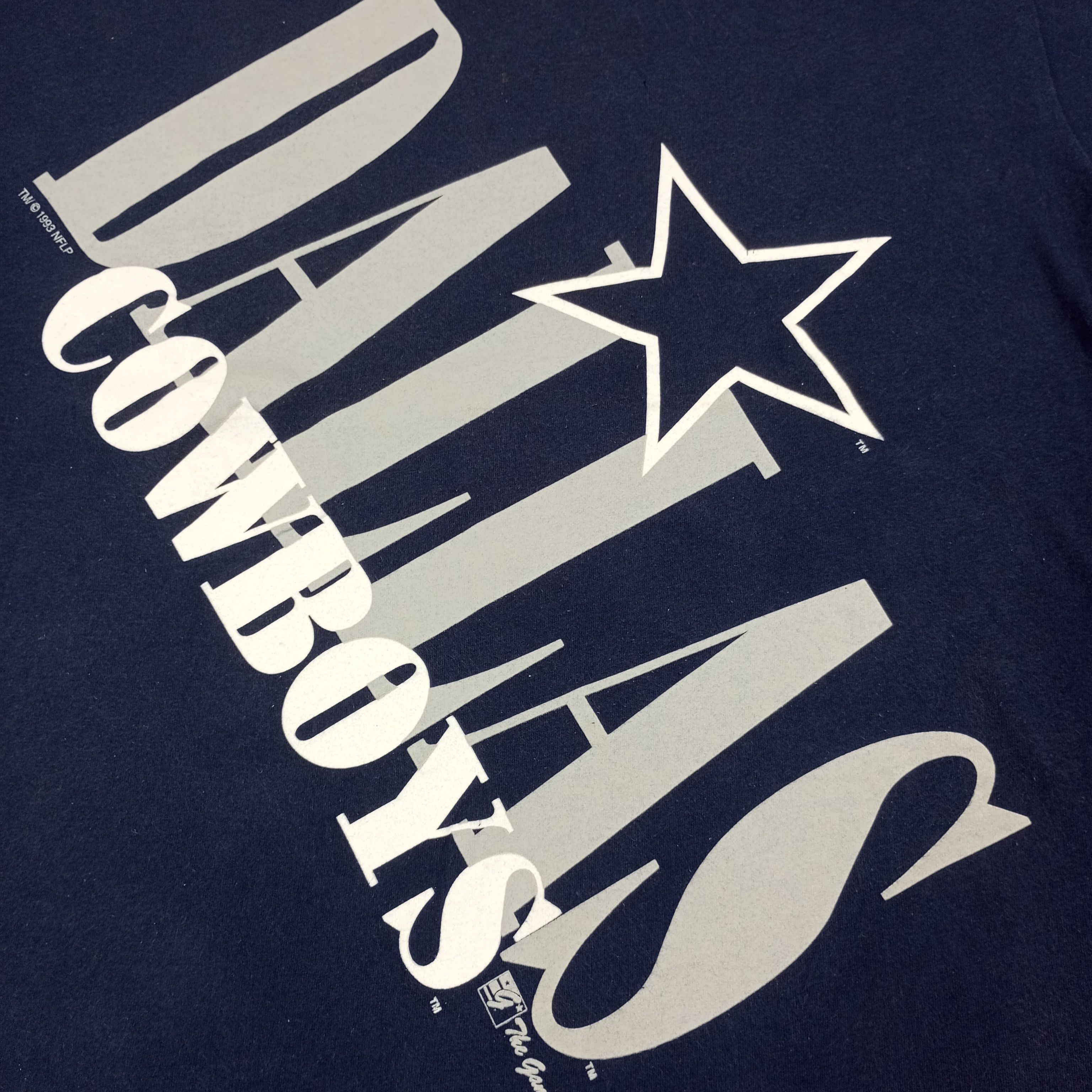 NFL Dallas Cowboys American Football Team NFL Vintage Tshirt Size US XL / EU 56 / 4 - 2 Thumbnail