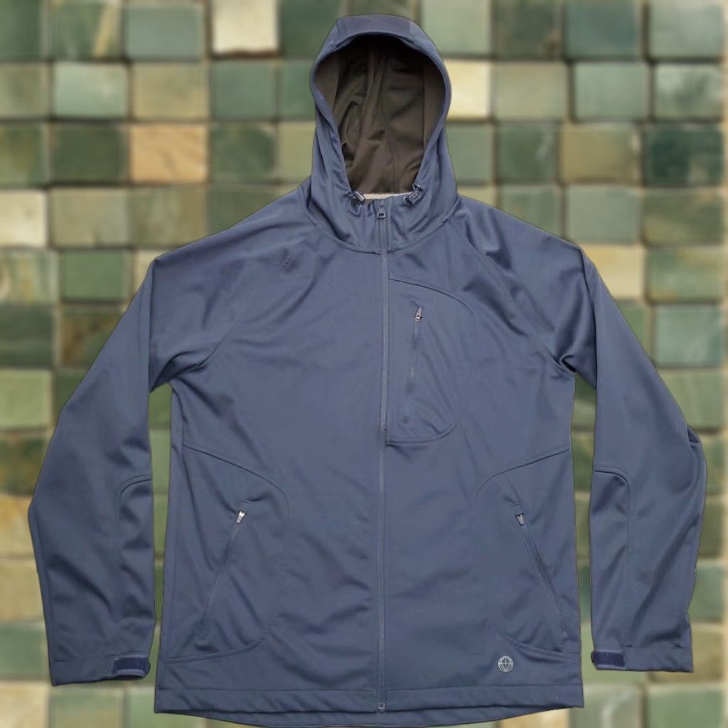 Y/Project MONDETTA Outdoor Project Jacket Mens M Navy Wind Water Resistant Full Zip Size US M / EU 48-50 / 2 - 1 Thumbnail
