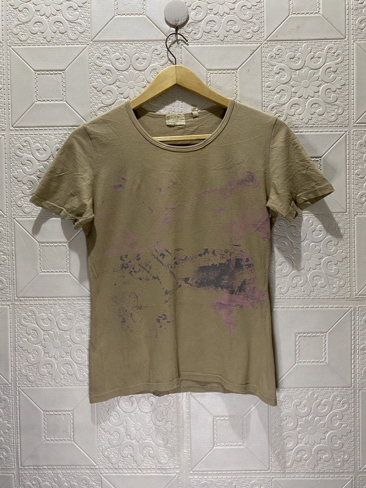 Helmut Lang Vintage Helmut Lang SS1999 Abstract Painter Tshirt Size M / US 6-8 / IT 42-44 - 1 Thumbnail