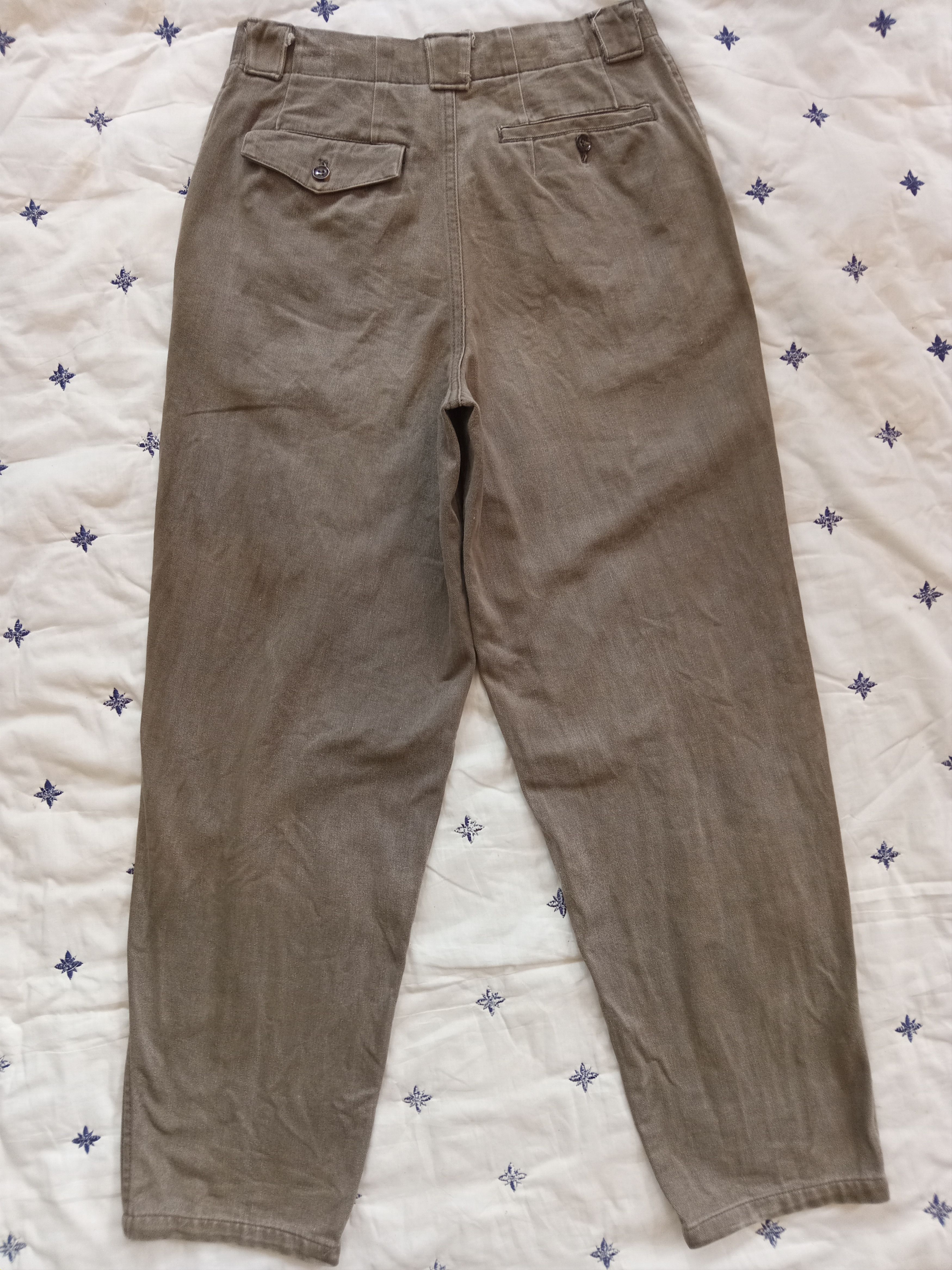 Comme des Garcons × Comme des Garcons Homme × Vintage COMME DES GARCONS HOMME💥 Faded Trousers Pants Size US 28 / EU 44 - 8 Thumbnail