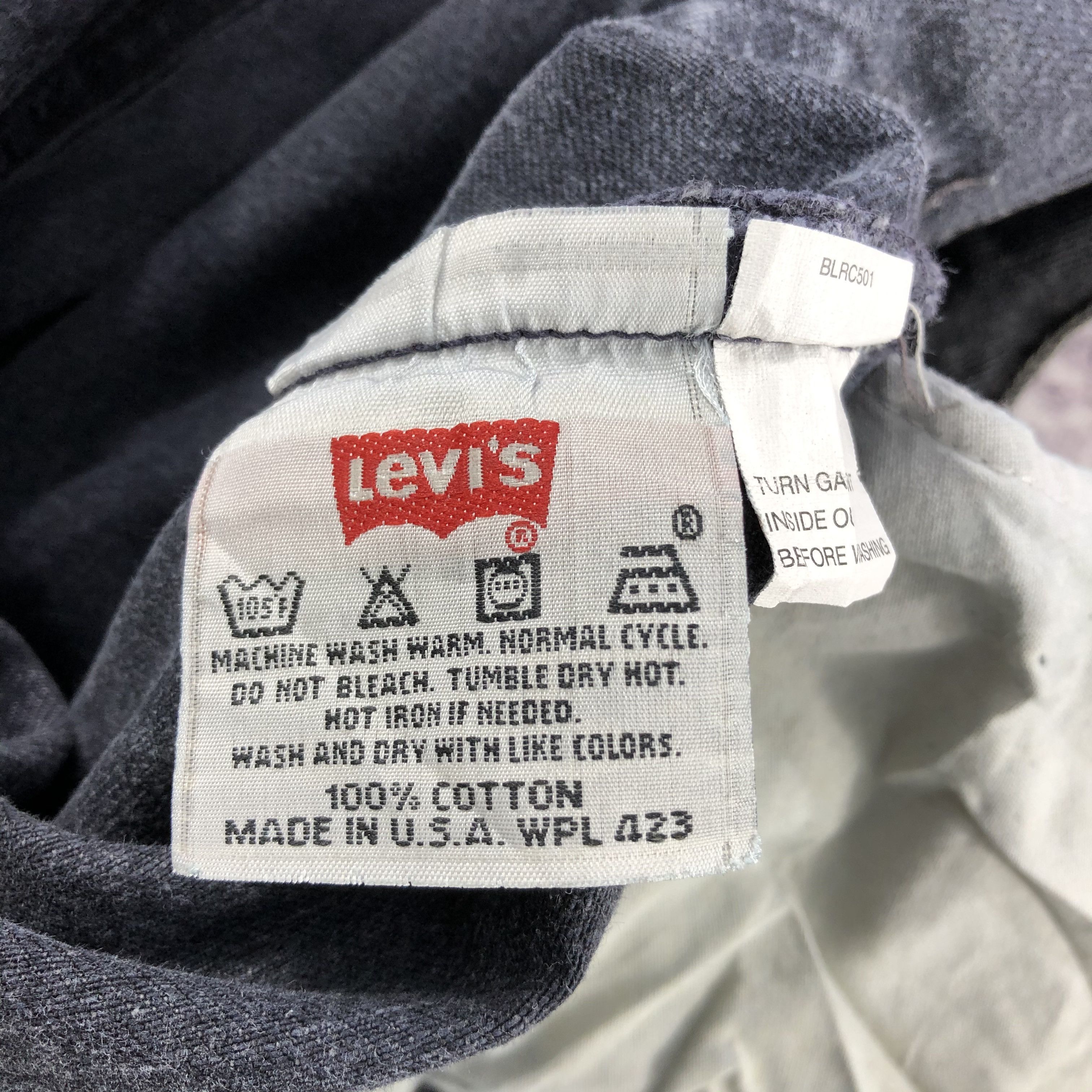 Levi's × Vintage 90s Vintage Levis 501 Earth Tone Jeans-JM2277 Size US 35 - 13 Thumbnail