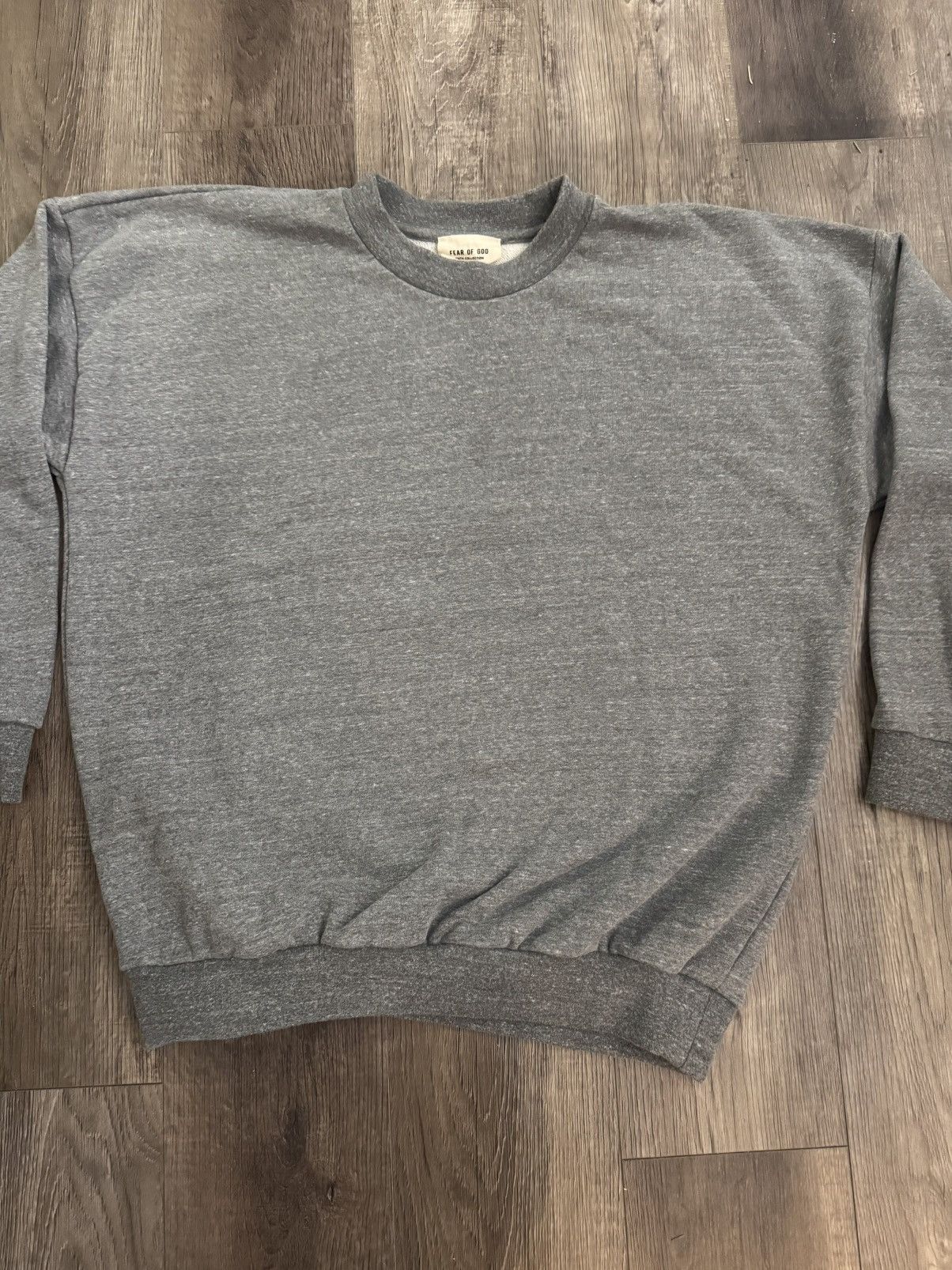 Fear of God Fear of God Sixth Collection Heather Grey Crewneck Size US L / EU 52-54 / 3 - 10 Thumbnail