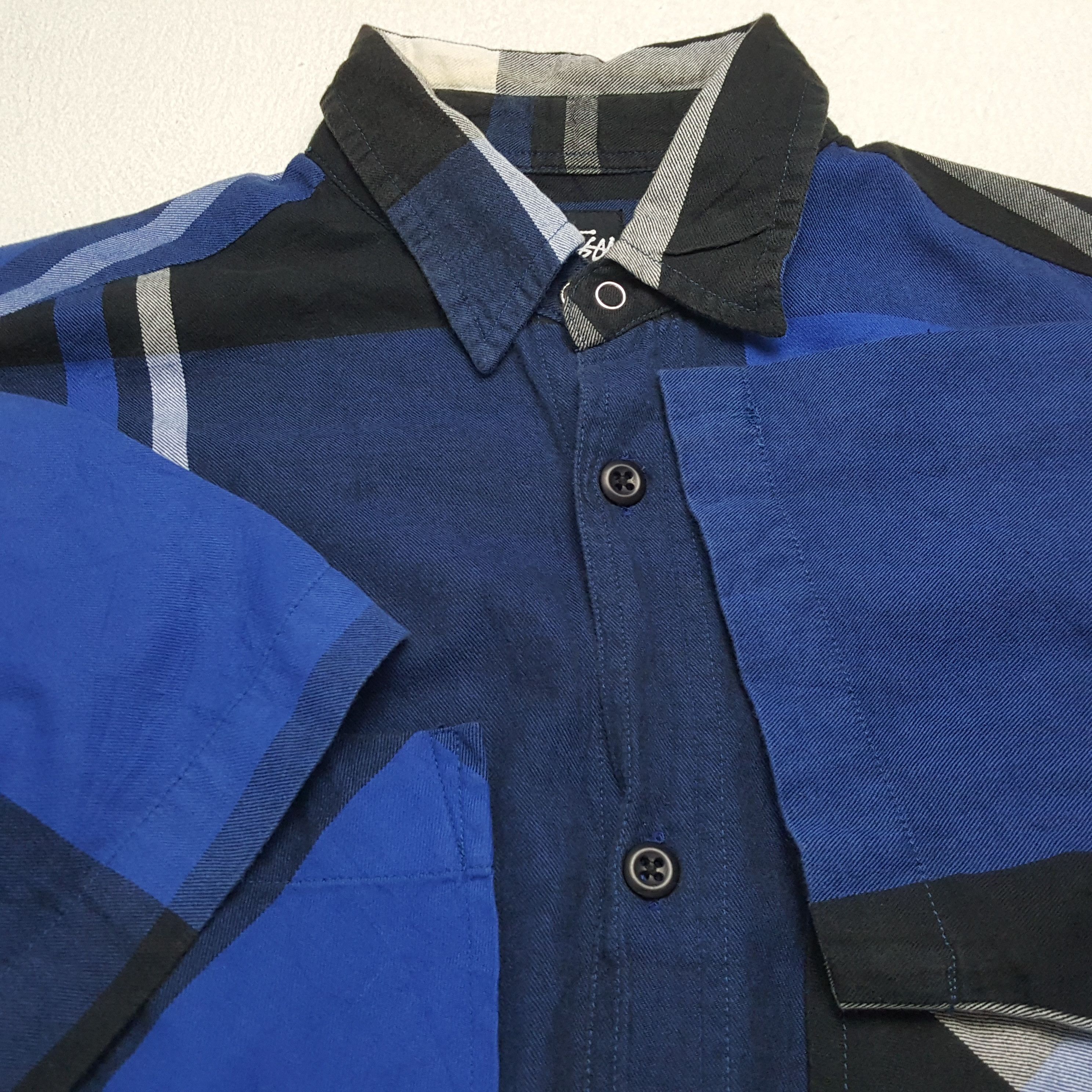Stussy × Vintage STUSSY Streetwear Style Custom Art Casual Shirt Size US M / EU 48-50 / 2 - 7 Thumbnail
