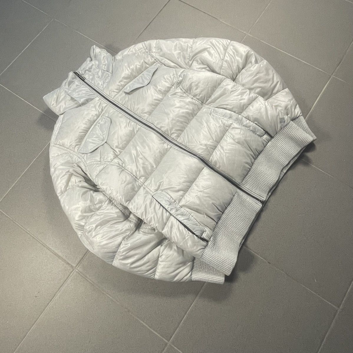 Columbia COLUMBIA Omni-Heat White Puffer Jacket removable hood M Size M / US 6-8 / IT 42-44 - 4 Thumbnail