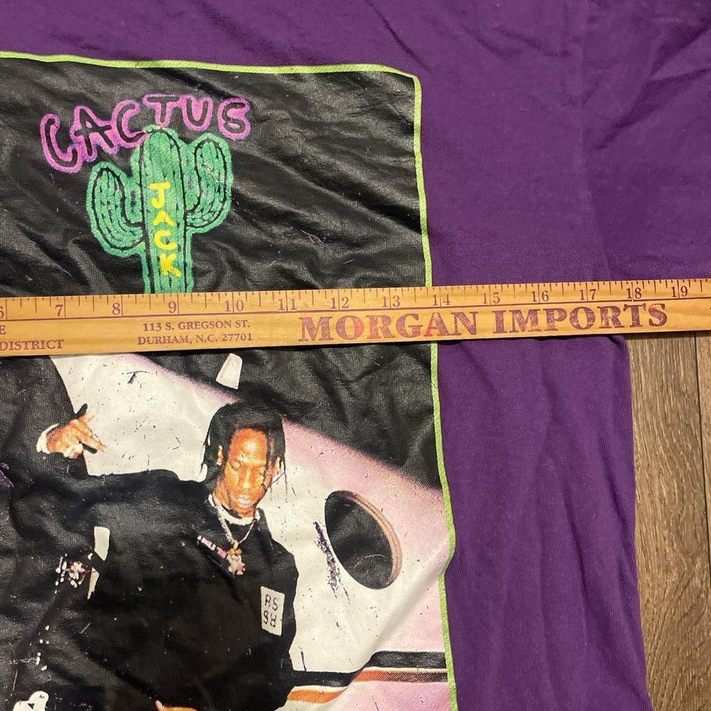 Travis Scott Travis Scott Cactus purple tee size M Size US M / EU 48-50 / 2 - 3 Thumbnail