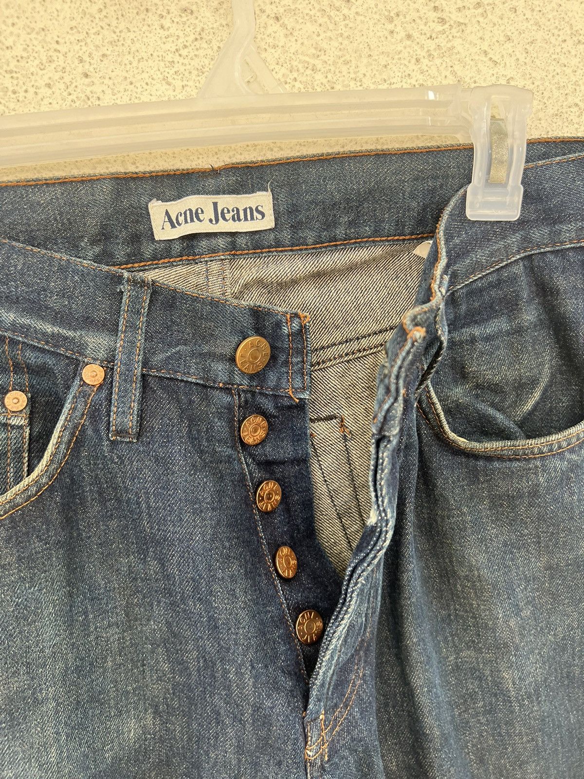 Acne Studios Vintage ACNE JEANS Muddy Denim Redline Selvedge Jeans Size US 29 - 7 Thumbnail