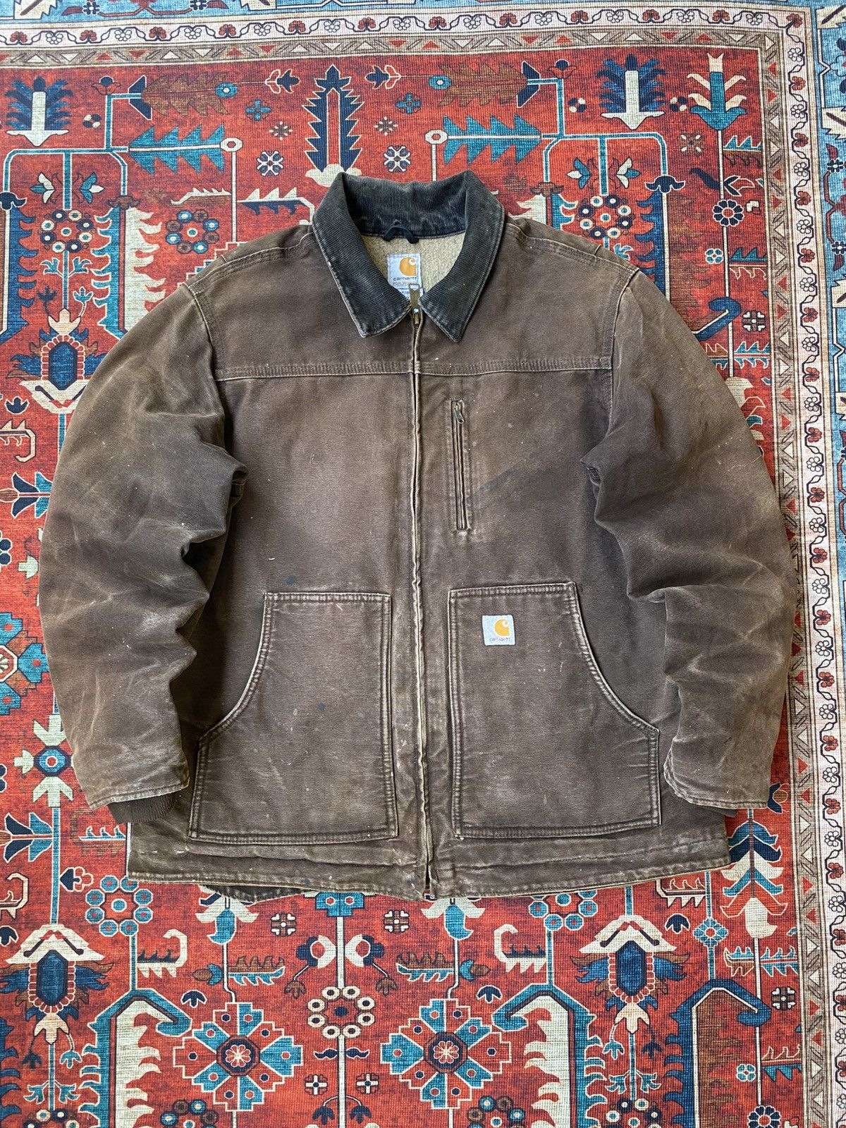 Carhartt 2007 Carhartt Ridge Coat Jacket WC061 DKB Arctic Size US L / EU 52-54 / 3 - 2 Thumbnail