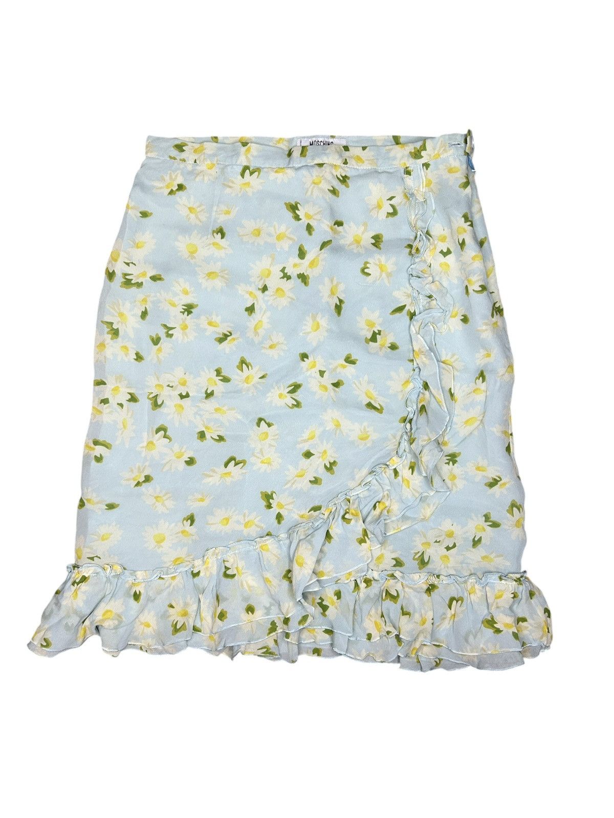 Moschino 00s Floral Skirt Size 26" / US 2 / IT 38 - 1 Thumbnail