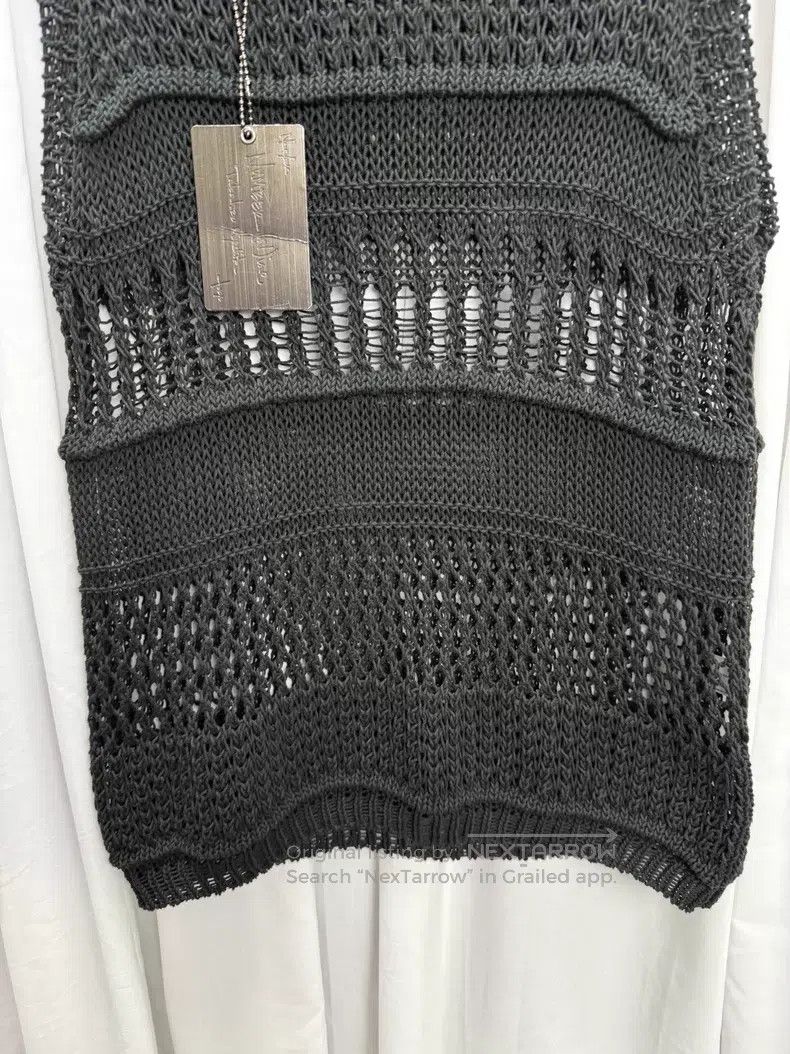 Other Number (N)ine SIze 2 04SS knit mesh sleeveless top with ope Size M / US 6-8 / IT 42-44 - 3 Thumbnail