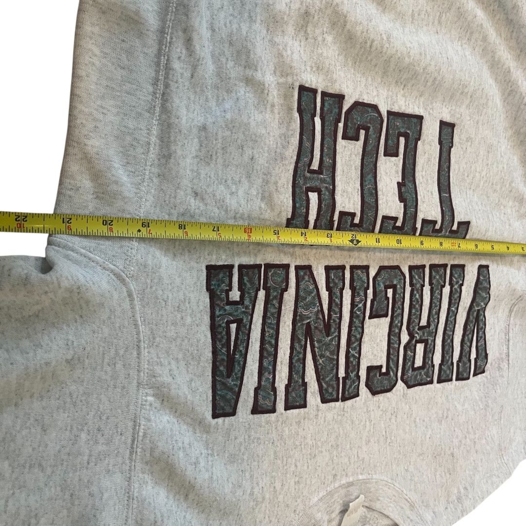 Vintage VINTAGE Virginia Tech Crewneck Paisley Sweatshirt Size US L / EU 52-54 / 3 - 4 Thumbnail