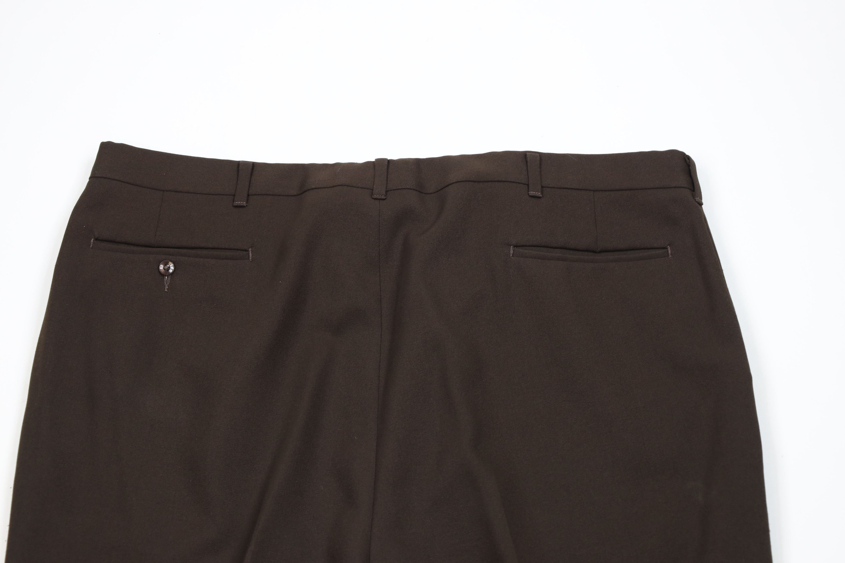 Vintage Vintage 70s Streetwear Flared Wide Leg Chino Pants Brown USA Size US 42 / EU 58 - 11 Thumbnail