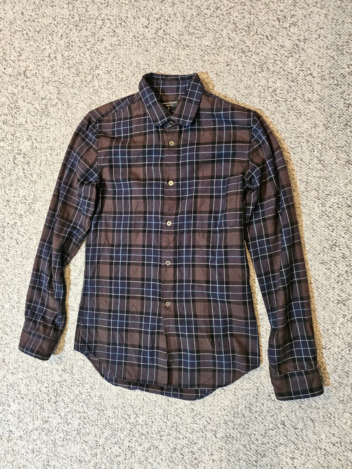Comme des Garcons Homme Plus Archival Check Button Down (2007) Size US S / EU 44-46 / 1 - 1 Thumbnail