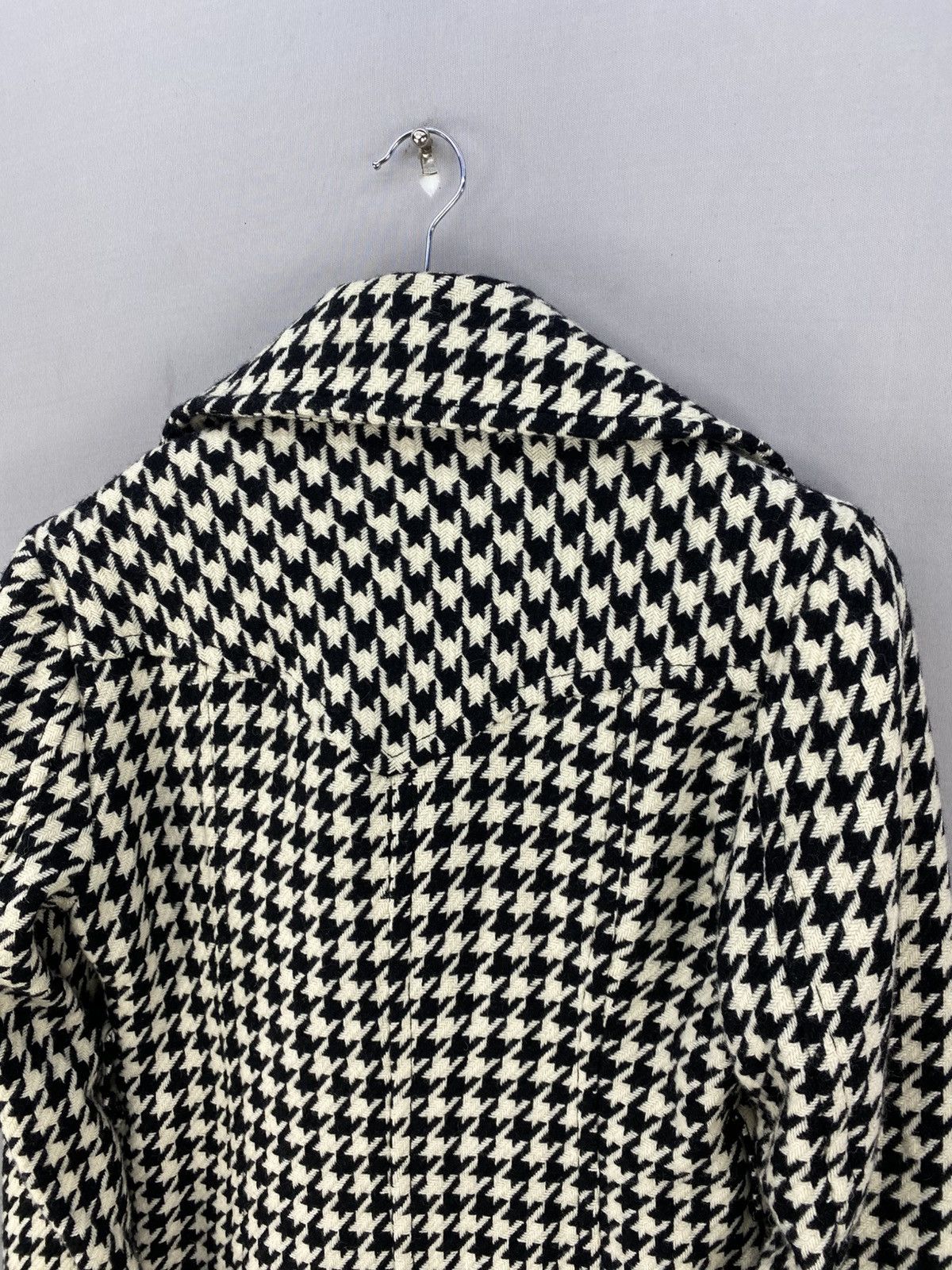 Japanese Brand Houndstooth Double Collar Coat Jacket by Palace Garden Size S / US 4 / IT 40 - 5 Thumbnail