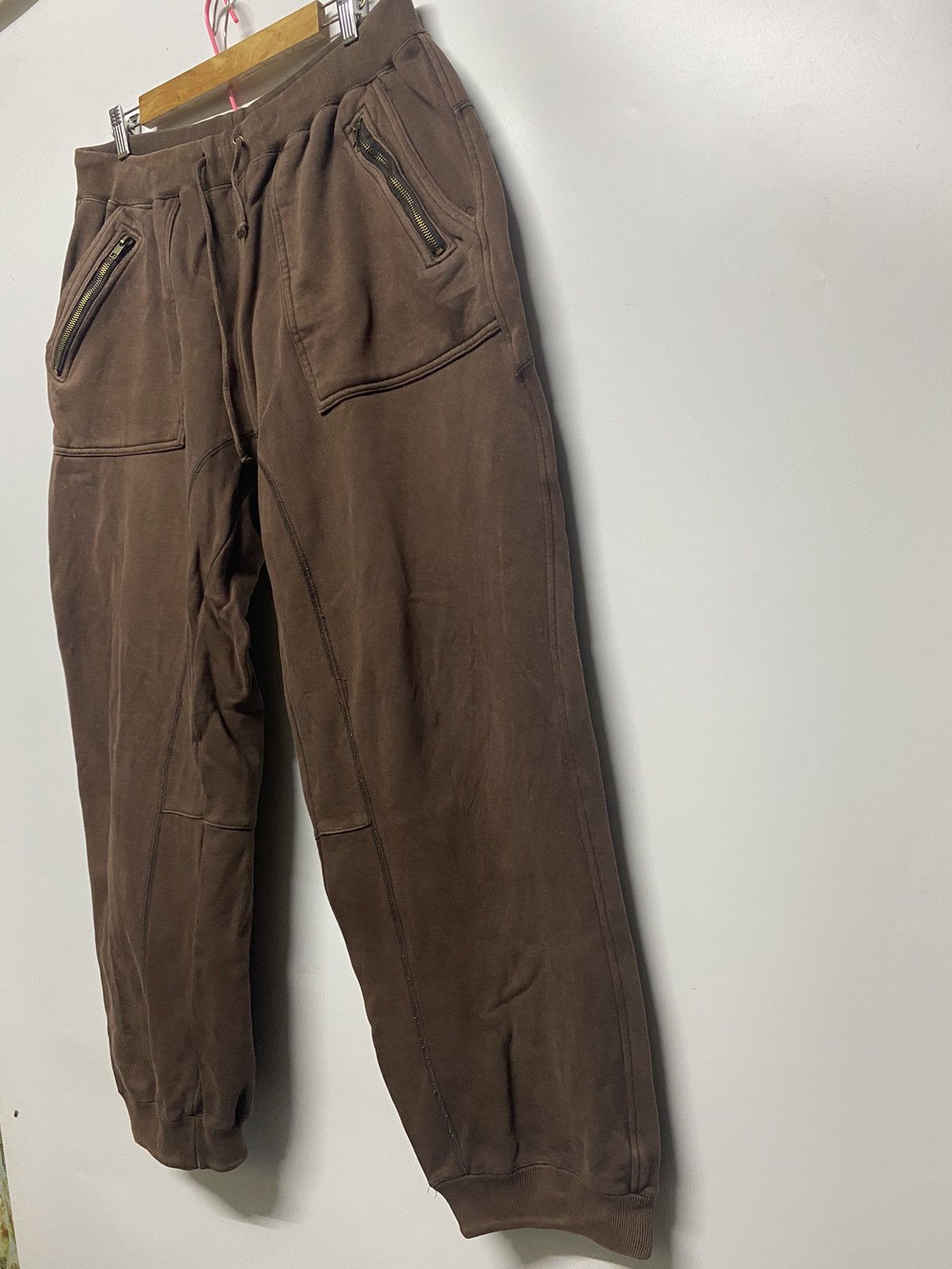 Japanese Brand Master Ground Hip Hop Sweatpants Jogger Pants Size US 34 / EU 50 - 6 Thumbnail