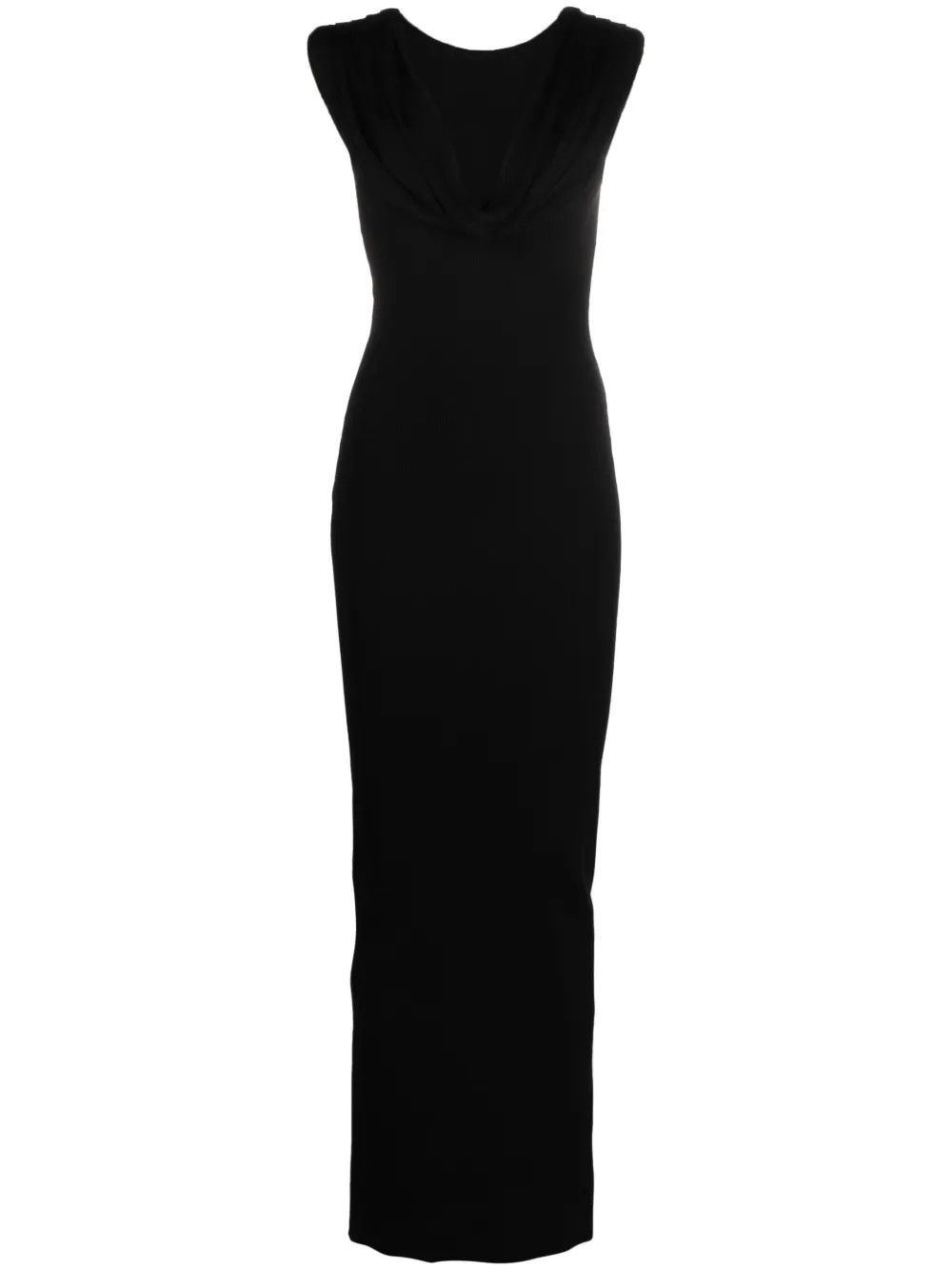Givenchy o1y0925 Maxi Dress in Black Size L / US 10 / IT 46 - 1 Thumbnail