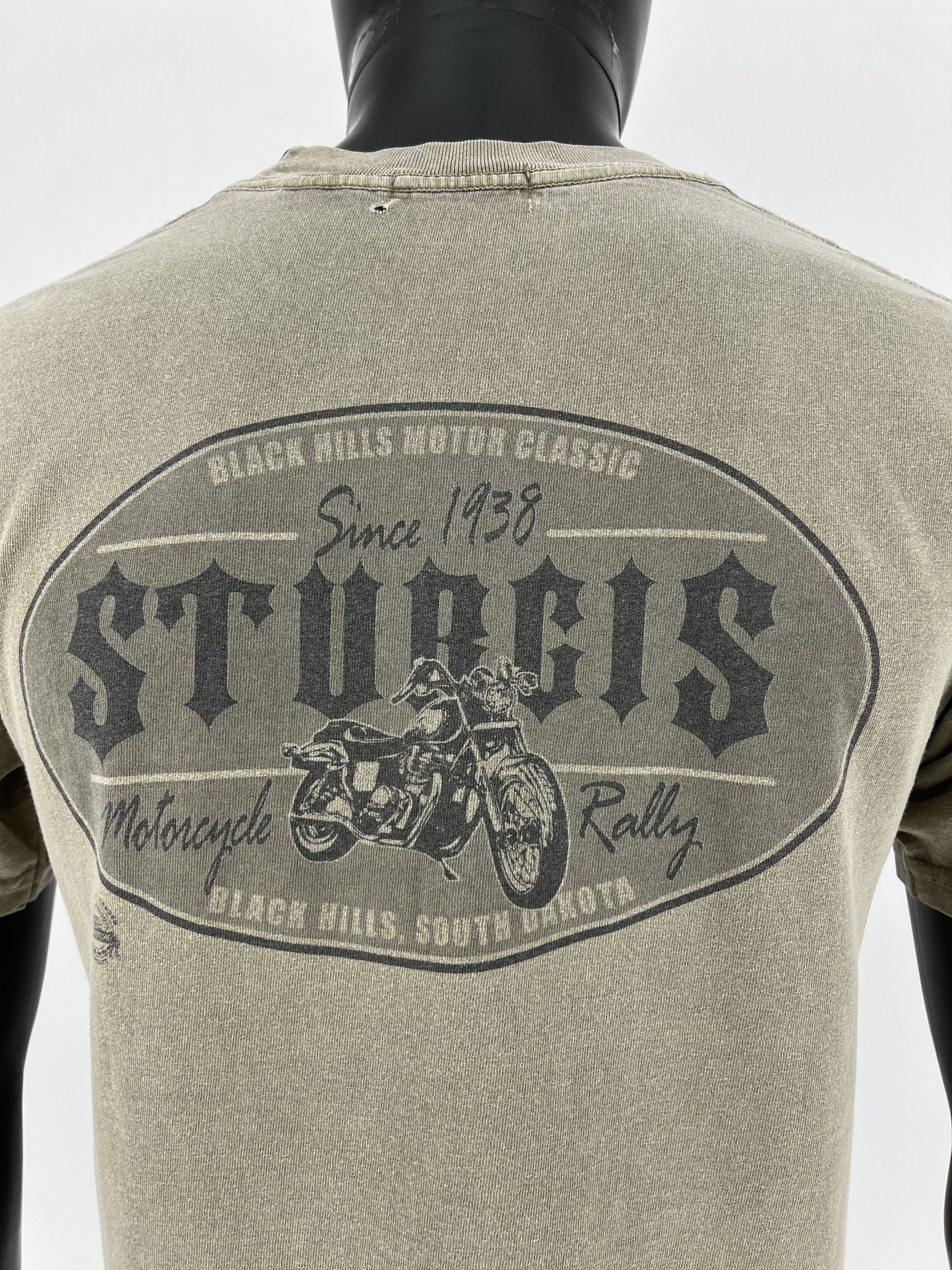 Indian Motorcycle × Vintage Vintage Distressed Sturgis Bike Week South Dakota 2000 Tee Size US S / EU 44-46 / 1 - 12 Thumbnail