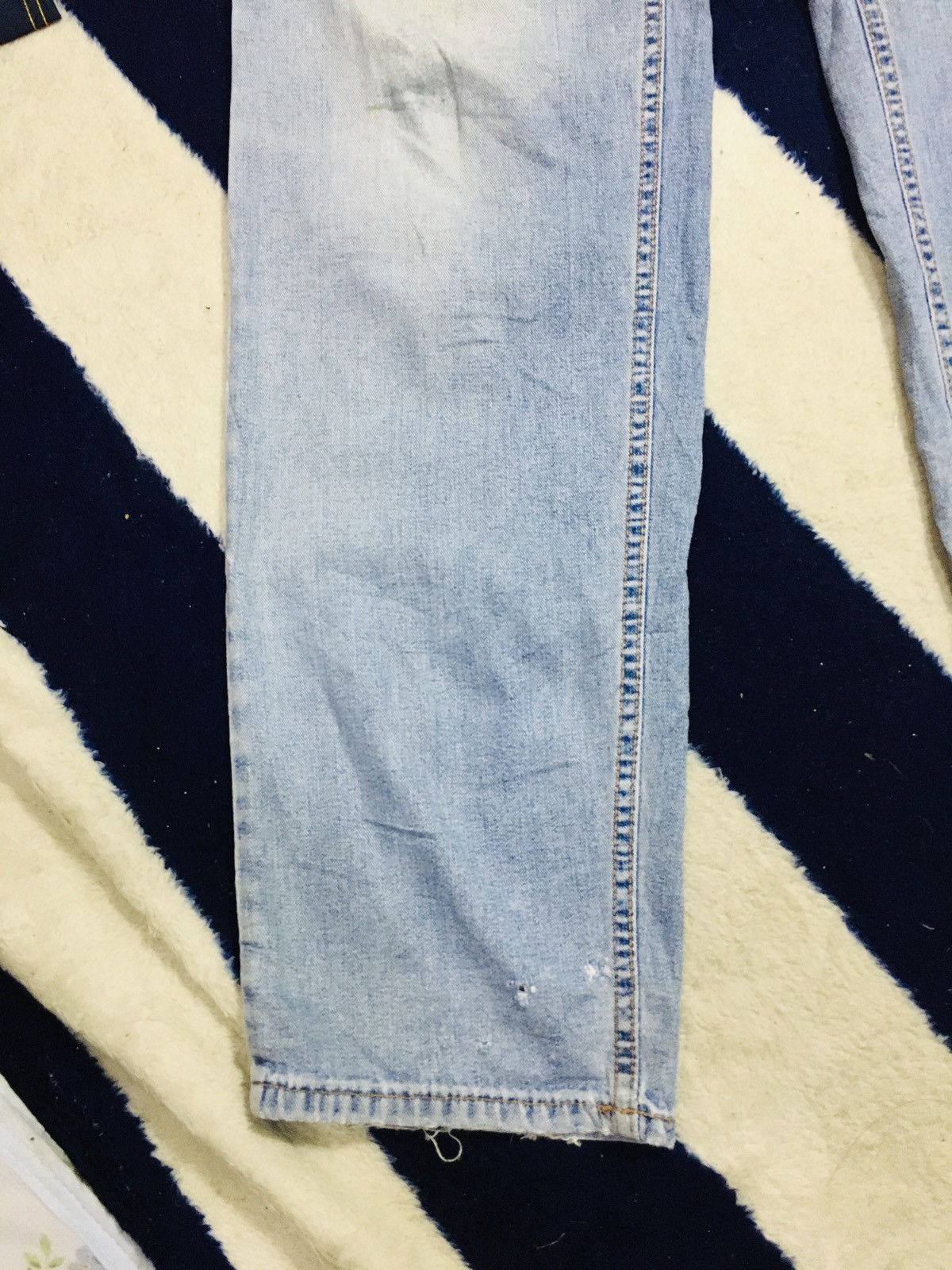 Armani Blue Power by Armani Flare Jeans (16) Size US 30 / EU 46 - 12 Thumbnail