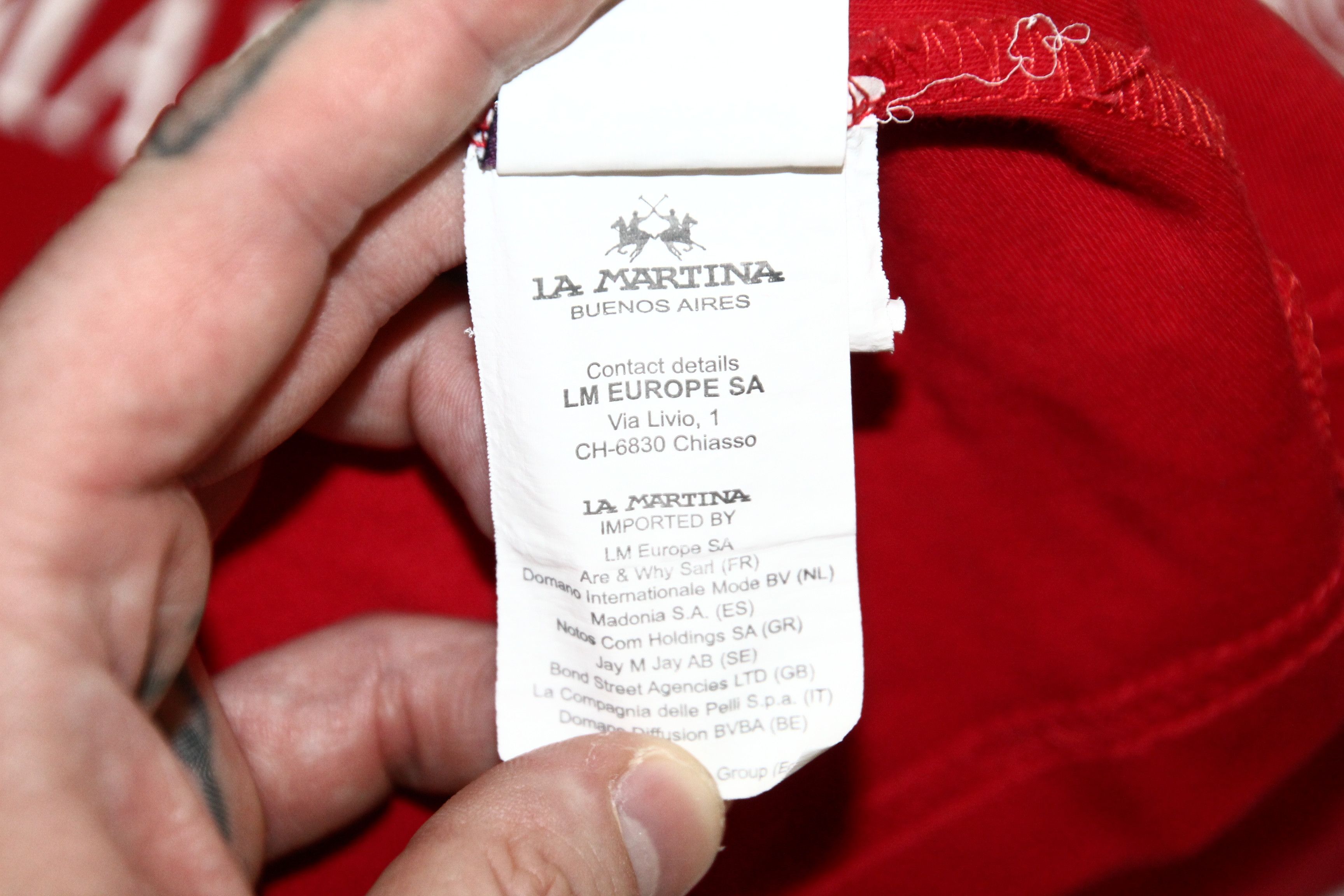 La Martina × Porsche Design VTG La Martina x Porsche Polo Team Big Logo Polo Shirt Size US XL / EU 56 / 4 - 14 Thumbnail