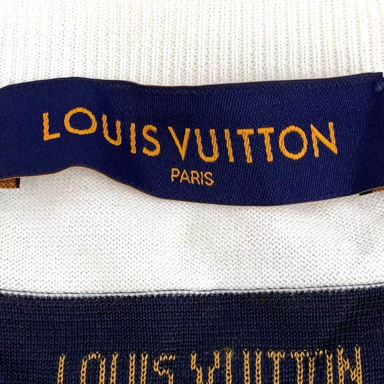 Louis Vuitton Louis Vuitton 22 white logo monogram cotton crewneck short Size US L / EU 52-54 / 3 - 7 Thumbnail
