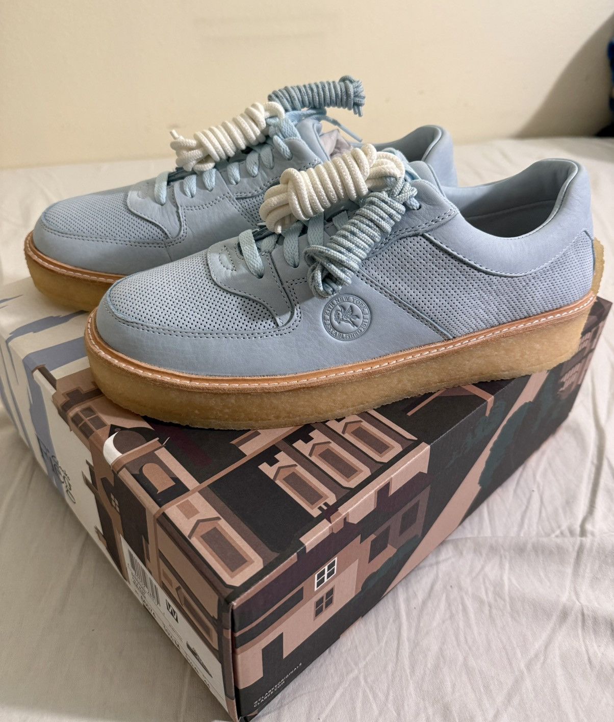 Ronnie Fieg Kith x Clarks S2 Sandford - Helium Sneakers 10.5