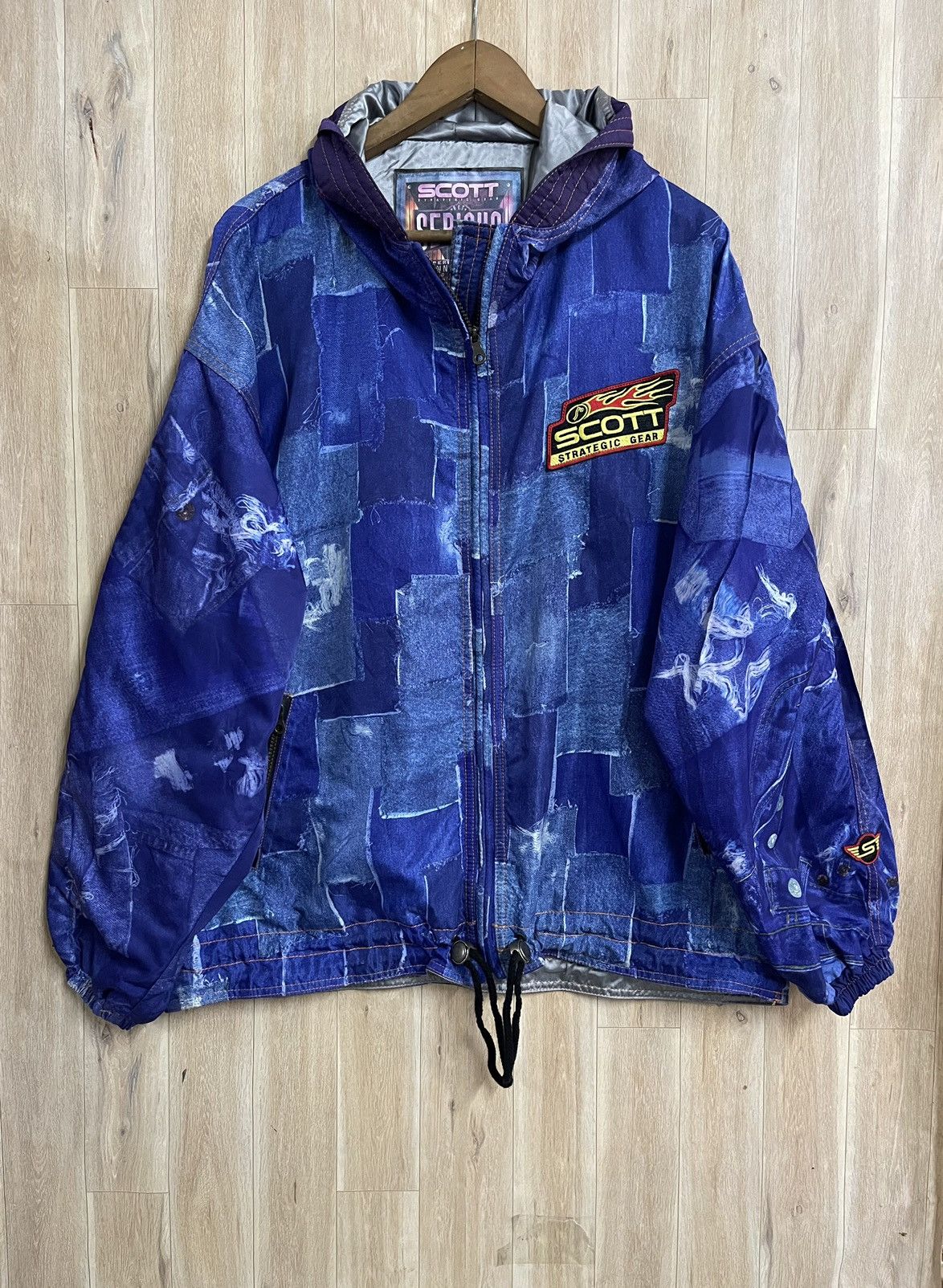 Vintage Vintage 80 Ski Jacket Scott by Goldwin L x Levis AOP Winter Size US L / EU 52-54 / 3 - 1 Thumbnail