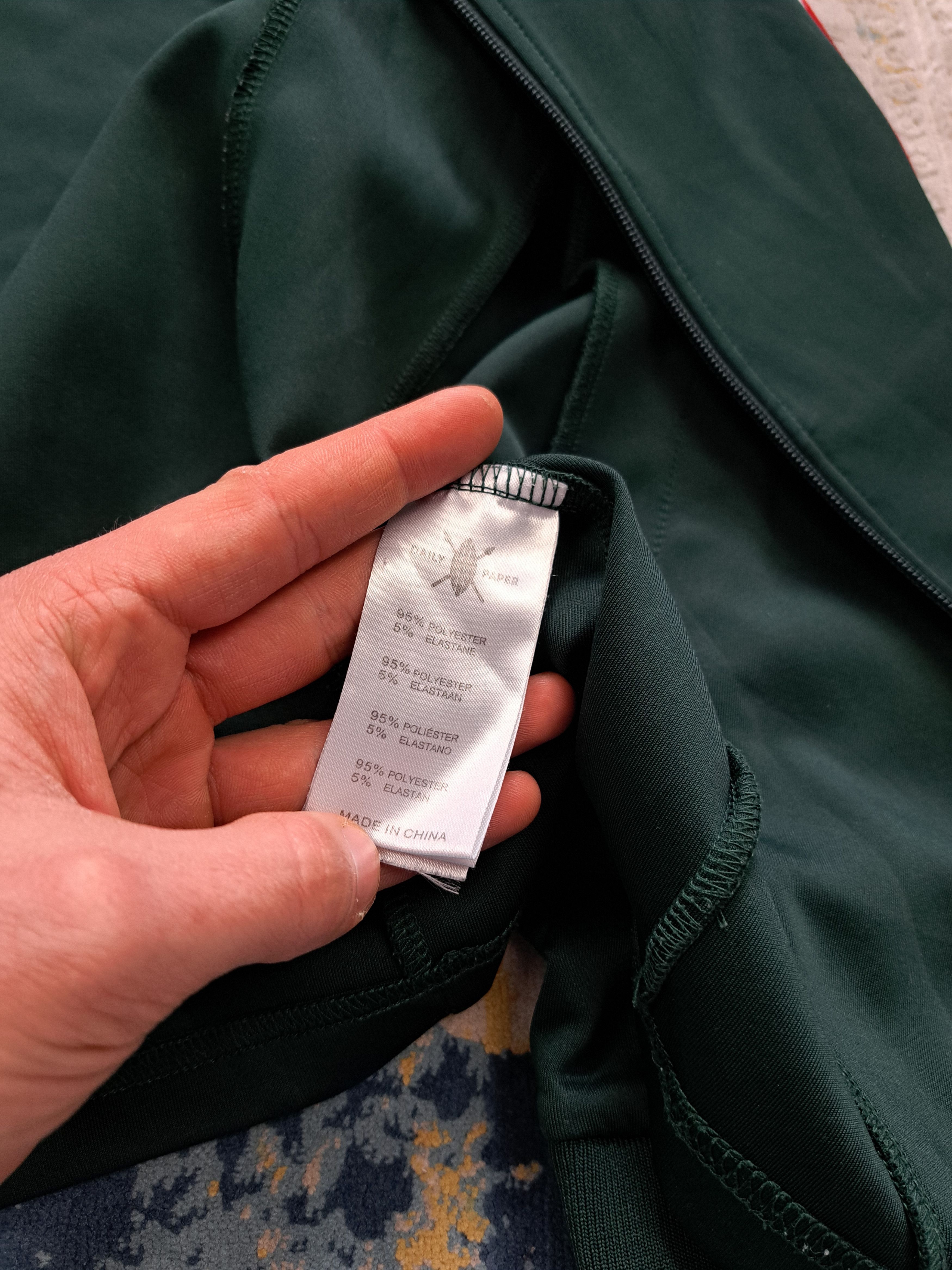 Daily Paper Daily Paper Track Jacket y2k Blokecore Tracksuit Retro Sport Size US XL / EU 56 / 4 - 4 Thumbnail