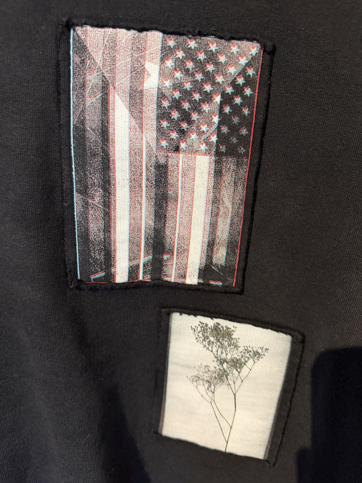 Givenchy American Flag Patch Crewneck Sweatshirt SS16 Cuban fit Size US XL / EU 56 / 4 - 4 Thumbnail