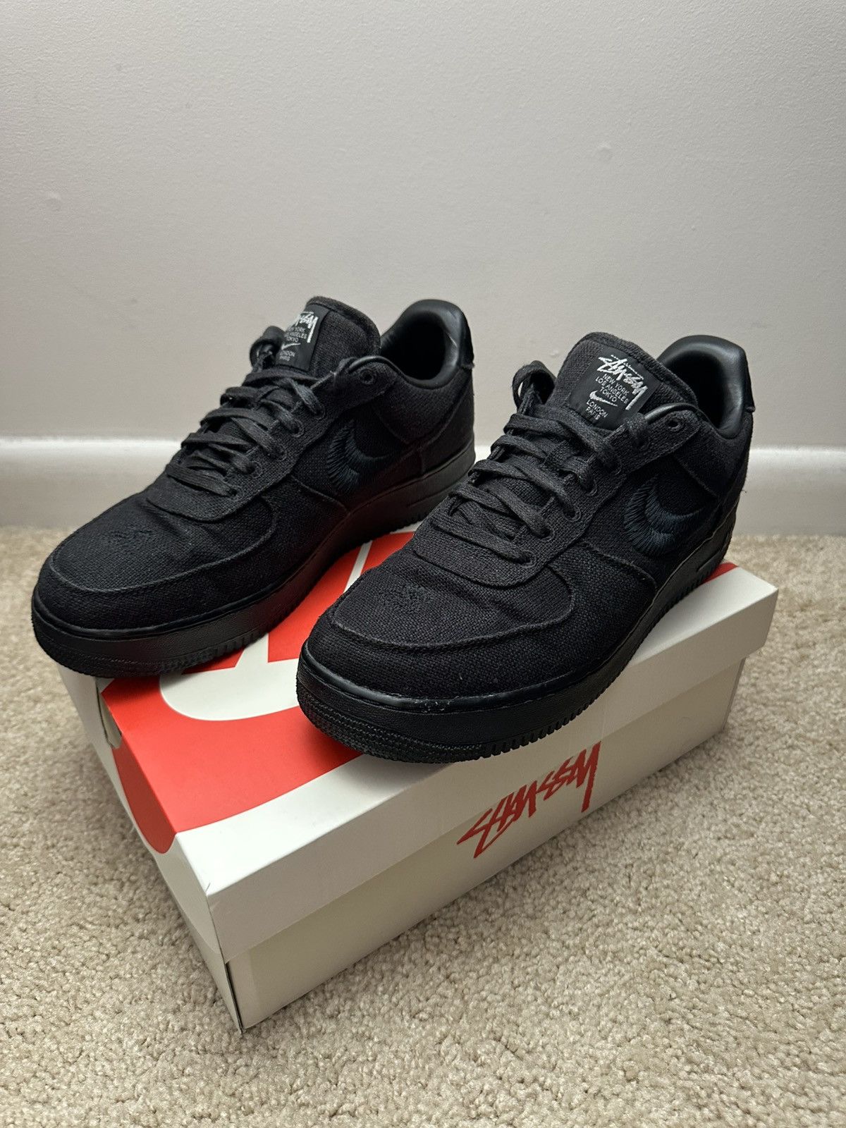 Nike × Stussy Nike Air Force 1 Low / Stussy | Grailed