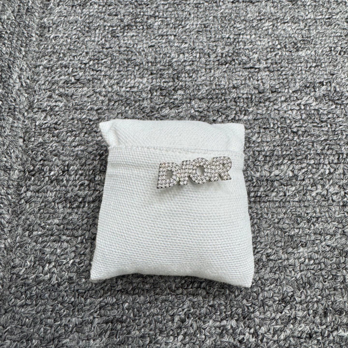 Dior Dior Crystal Letter Brooch 99 New Size ONE SIZE - 2 Thumbnail