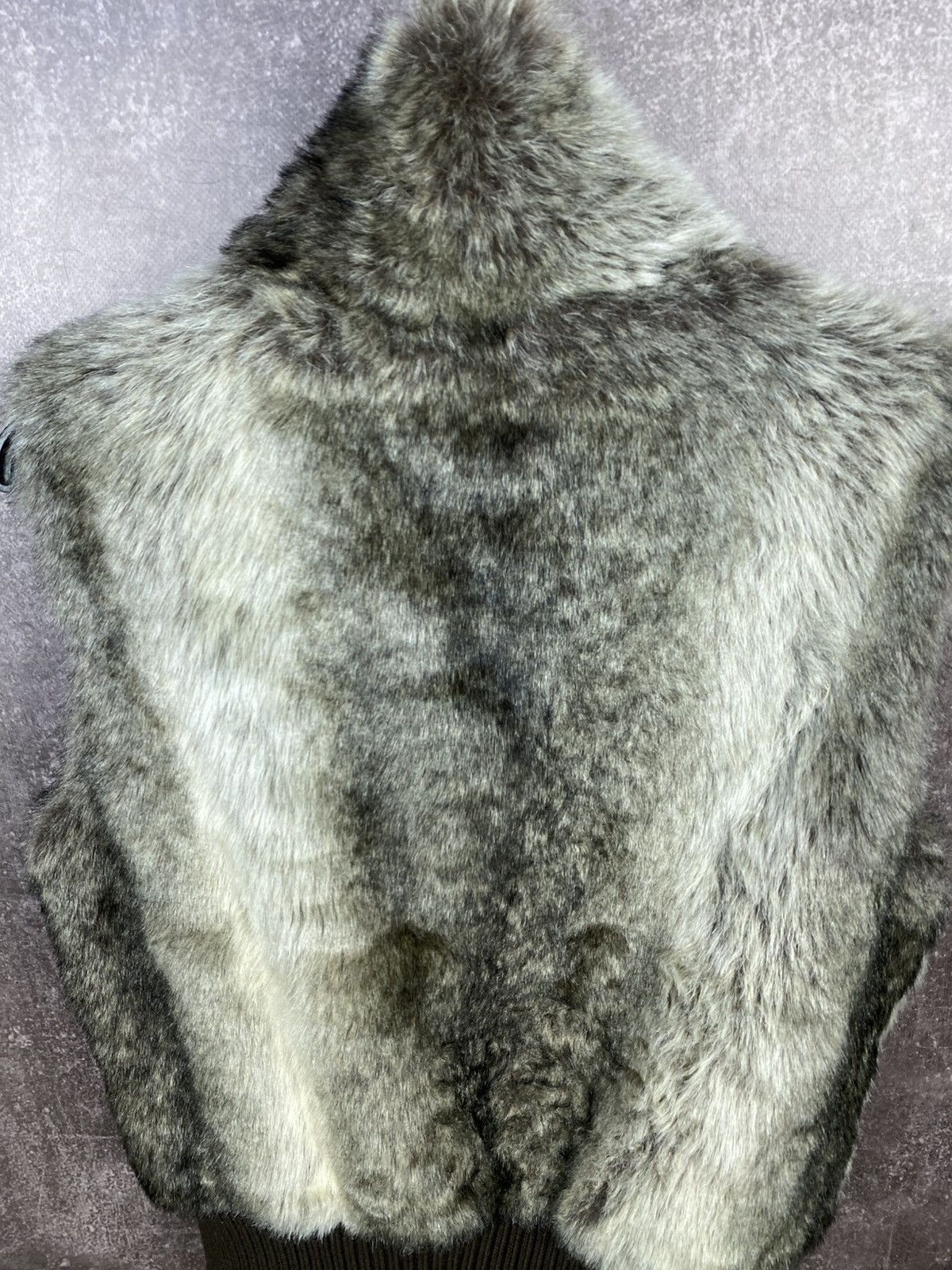 If Six Was Nine Y2K Vintage 90s Faux Fur vest Opium LGB style Avant-garde Size M / US 6-8 / IT 42-44 - 6 Thumbnail