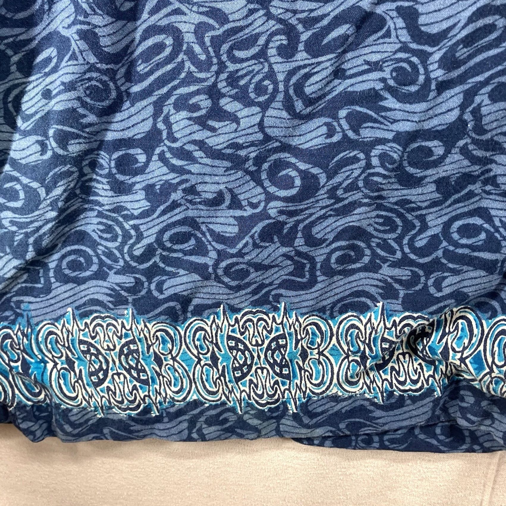 Vintage VINTAGE Jnco Style Blue Dragon Button-Down Shirt Mens XL All Over Print Casual 90s Art Fire Size US XL / EU 56 / 4 - 7 Thumbnail