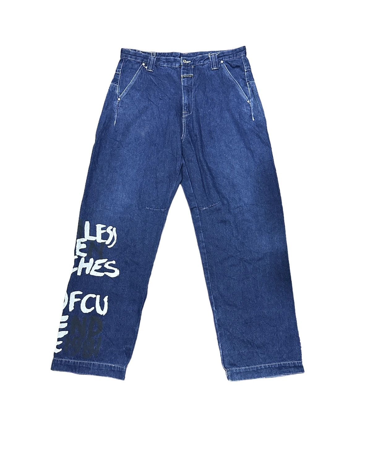 Marithe + Francois Girbaud Marithe Francois girbaud Baggy denim pants Size US 38 / EU 54 - 2 Thumbnail