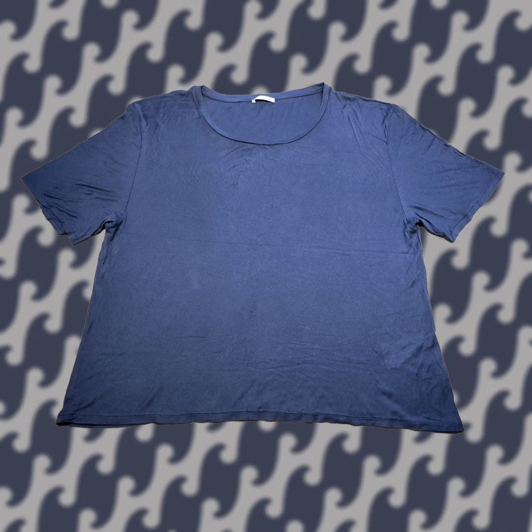 Acne Studios Acne Studios T-Shirt Womens blue Lyocell Size L Short Sleeve Regular Mens Womens Girls no Size L / US 10 / IT 46 - 1 Thumbnail